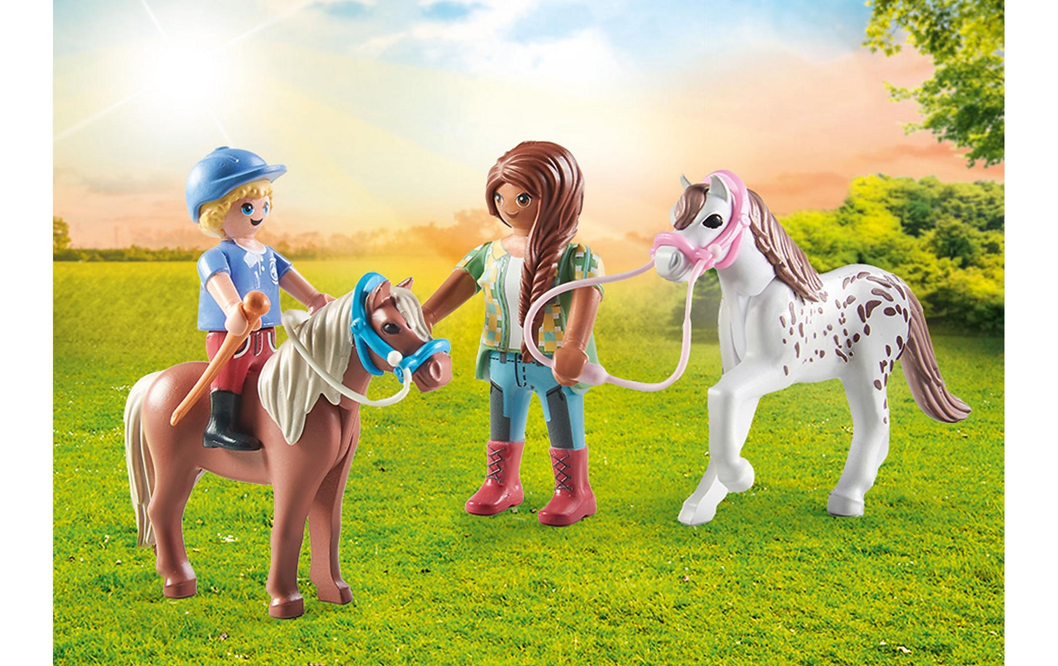 Playmobil® Spielbausteine »Horses of Waterfall Reitstall 71494«, (100 St.)