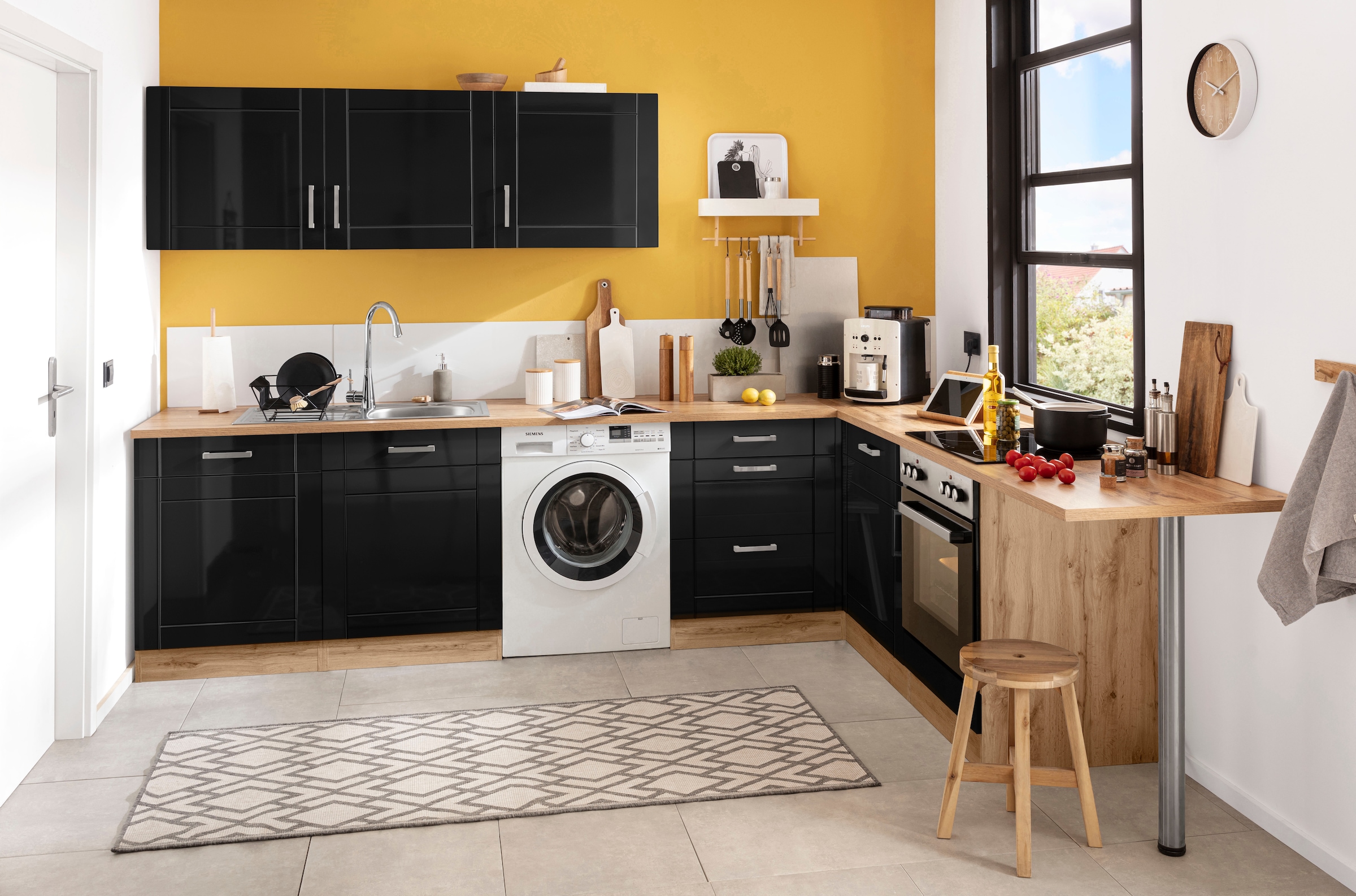 KOCHSTATION Herdumbauschrank »KS-Tinnum« 60 cm breit, für Herd-Set