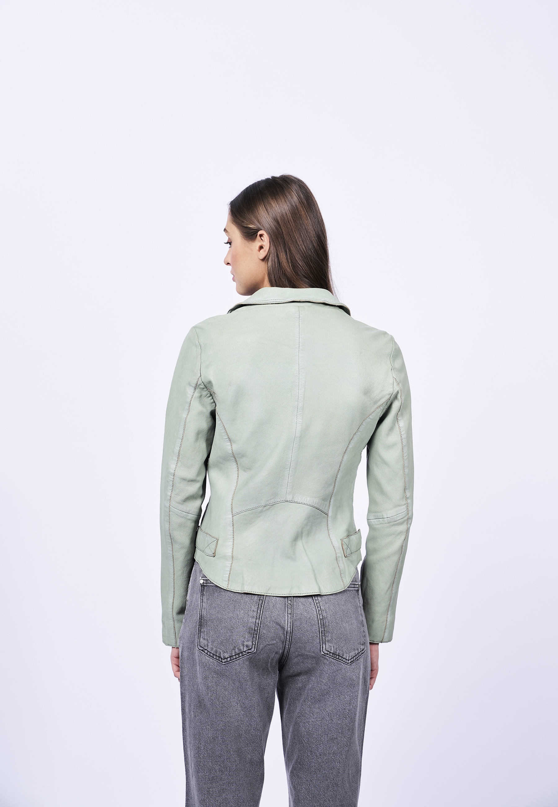 Freaky Nation Veste en cuir »Just Now-FN«