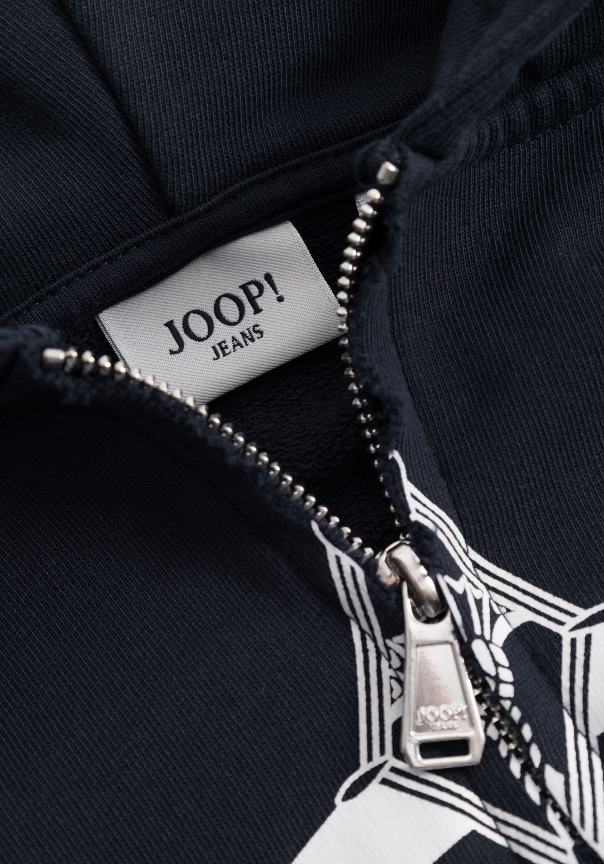 Joop Jeans Kapuzensweatshirt »Talia«, mit Reissverschluss