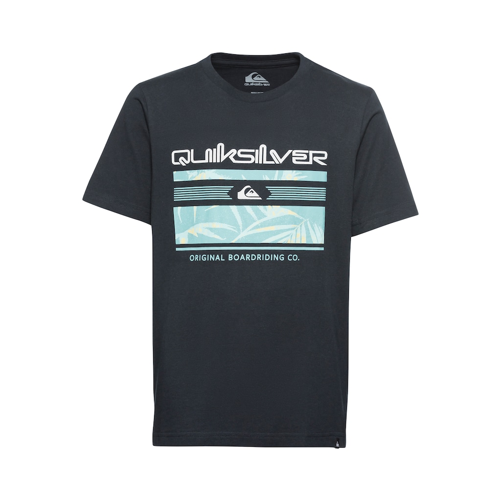 Quiksilver T-Shirt, (Packung, 2 tlg., 2er-Pack)