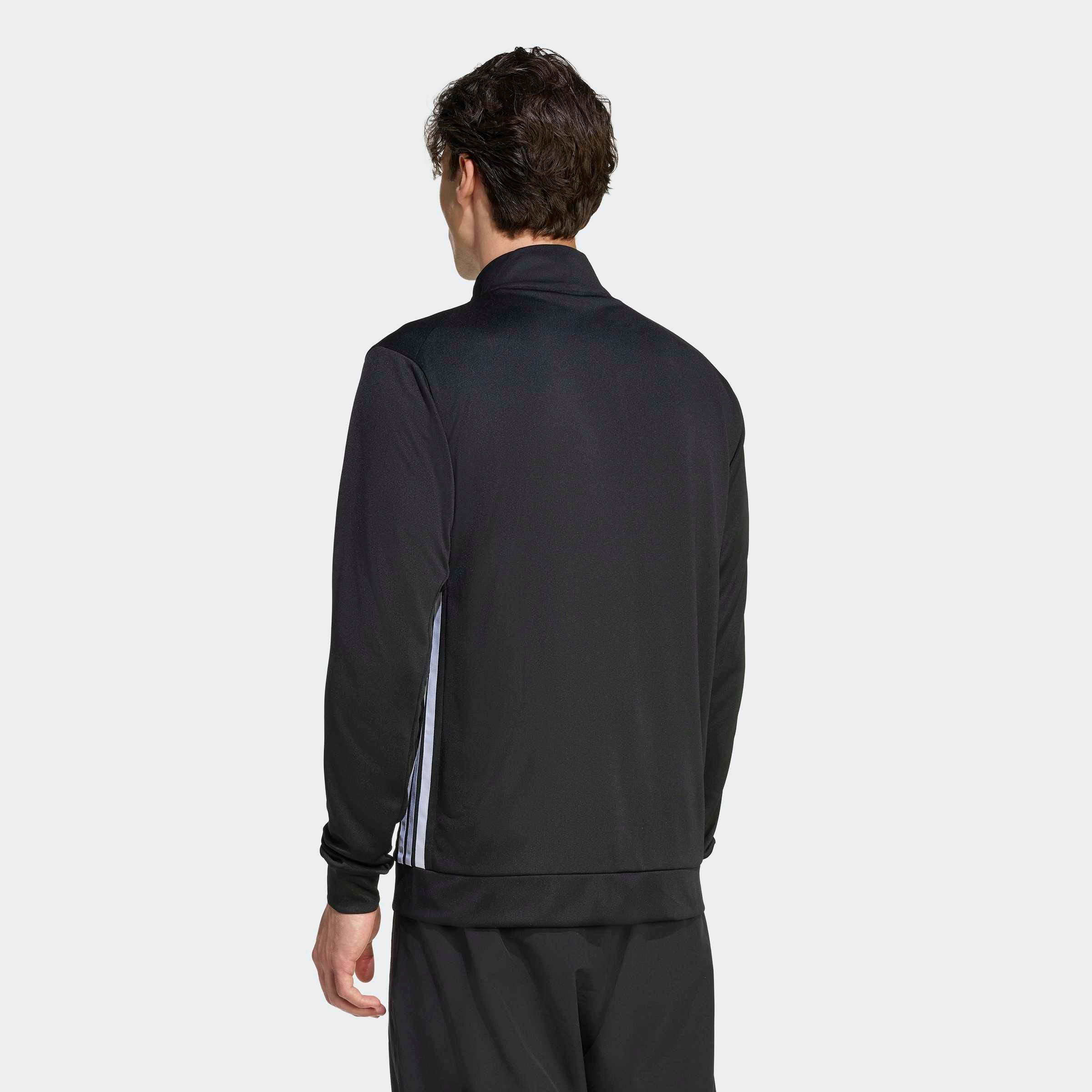 adidas Performance Trainingsjacke »WORKOUT ESSENTIALS ALL-SET 3-STREIFEN, GEWIRKTES MATERIAL«