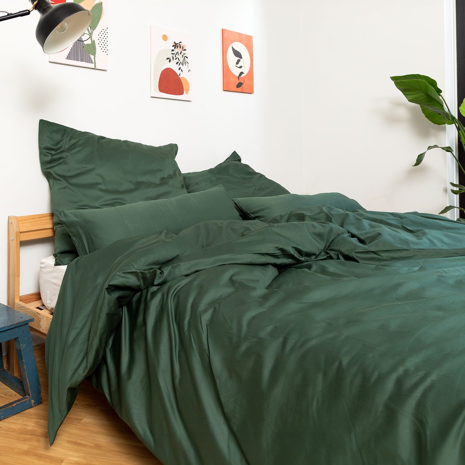 Wolkenfeld Bettwäsche »Edel Mako-Satin Bettwäsche, unfassbar weich« 2 Stk. tlg. 135x200 cm, 155x220 & Übergrössen I inkl. Kissenbezüge 80x80 I Uni