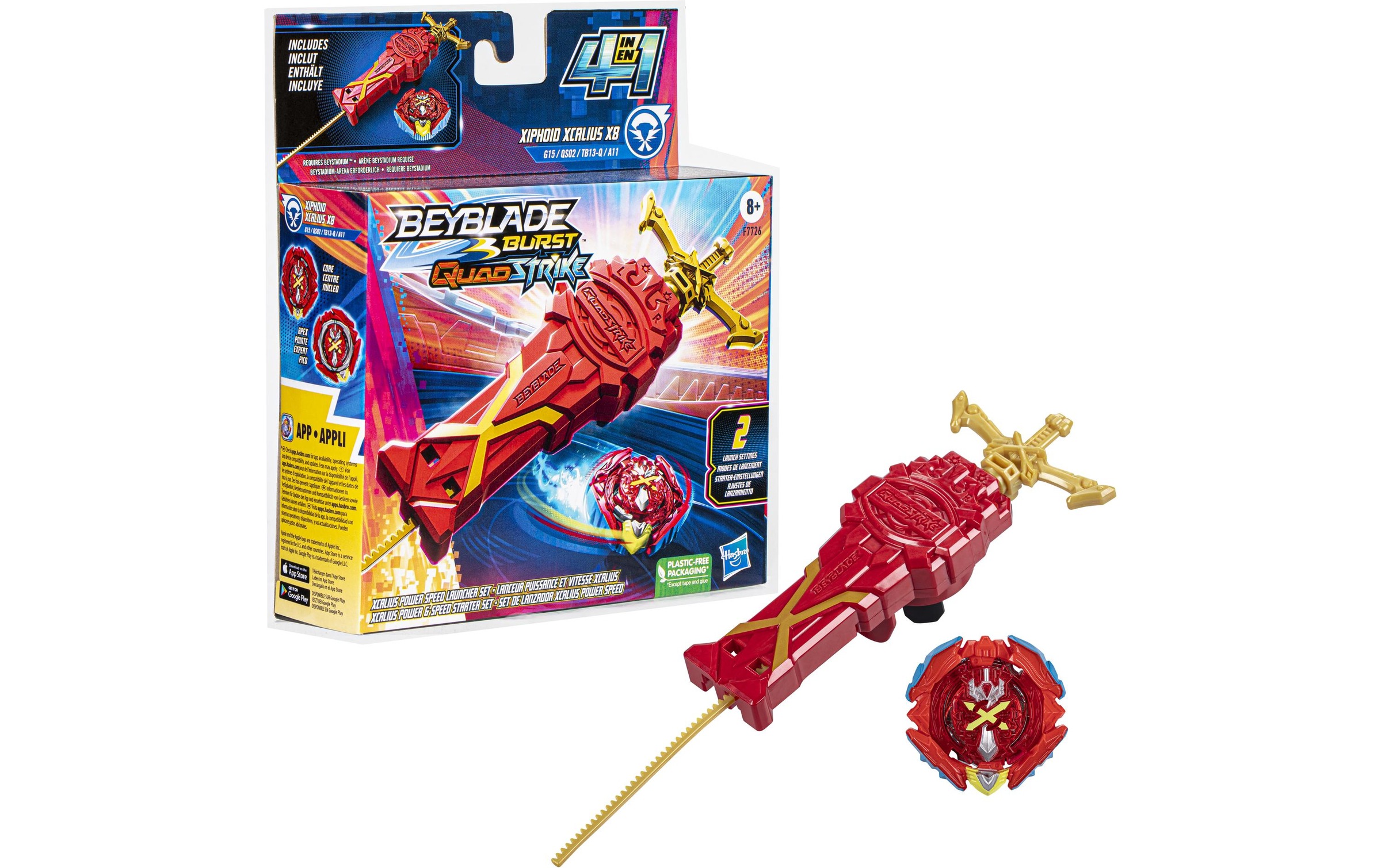 Beyblade Spiel »Beyblade Burst QuadStrike Xcalius X8«