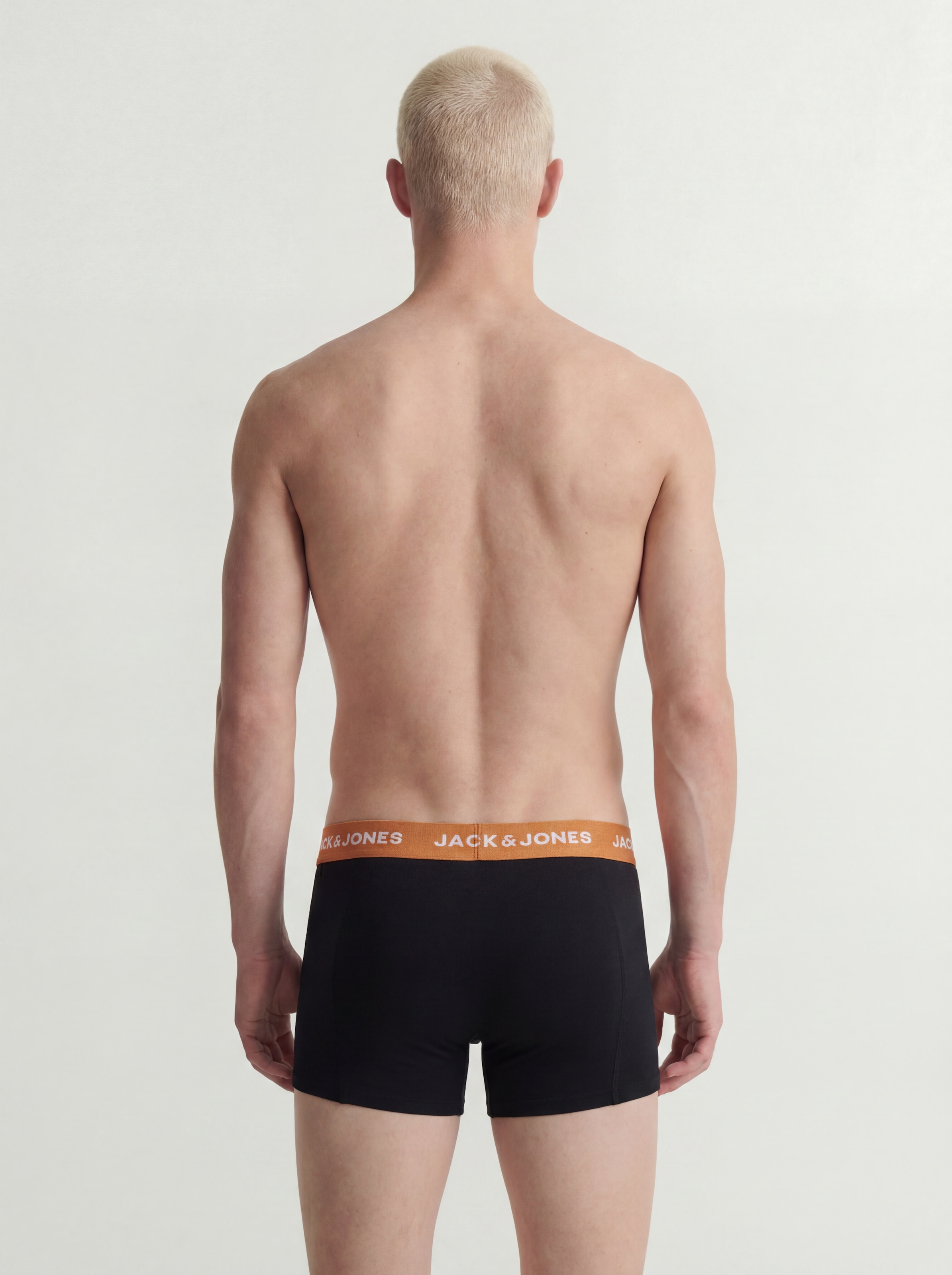 Jack & Jones Tronc »JACOLIVER SOLID TRUNKS 5 PACK BOX« Paquet, 5 cuis Baumwollmischung