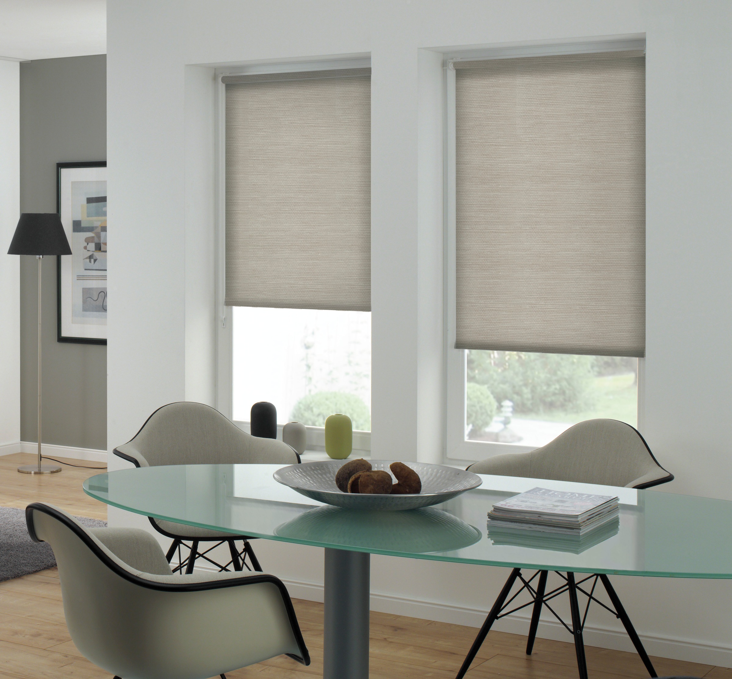 Image of GARDINIA Seitenzugrollo »Easyfix Rollo Natur«, blickdicht, ohne Bohren bei Ackermann Versand Schweiz