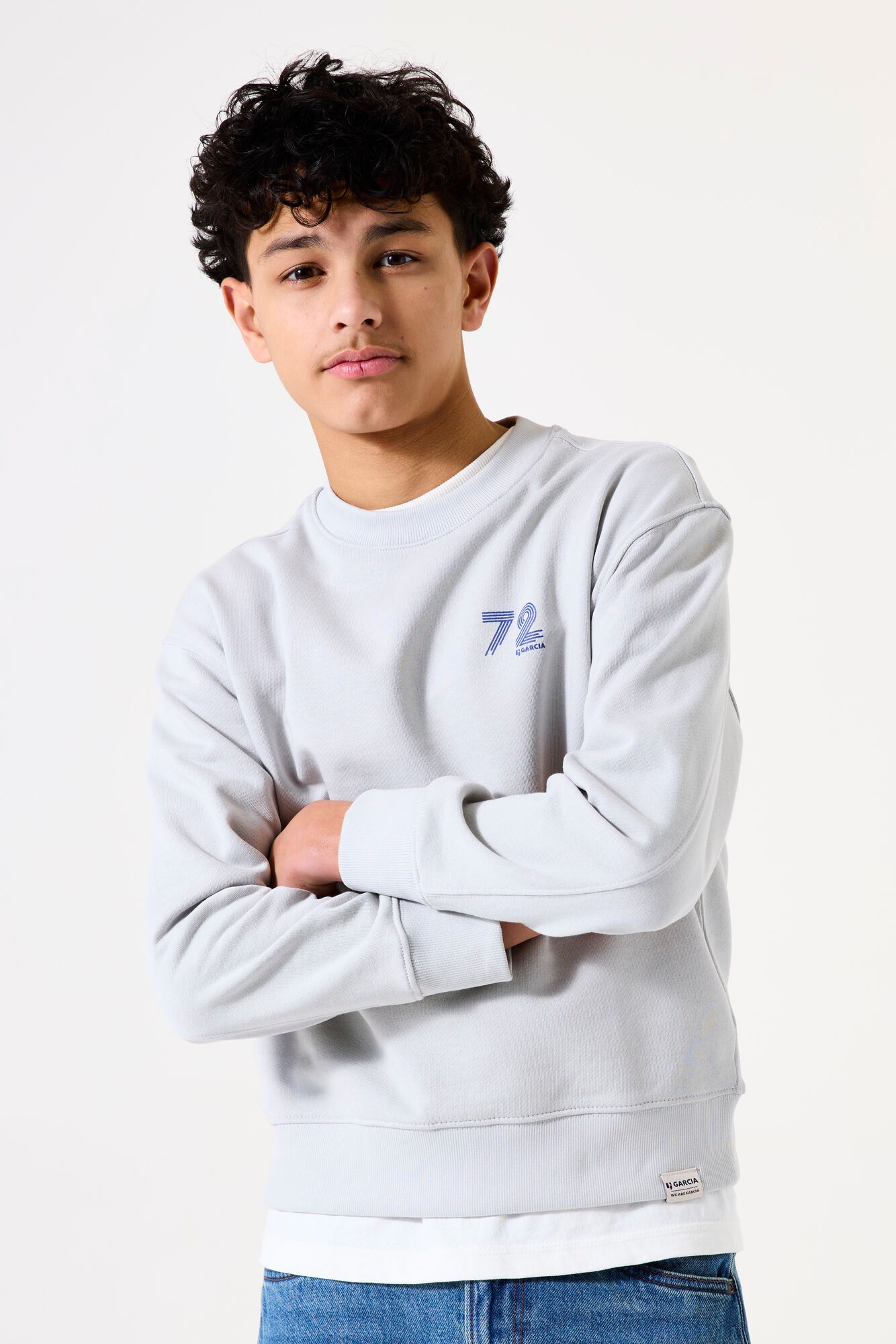 Image of Garcia Sweatshirt, mit Print