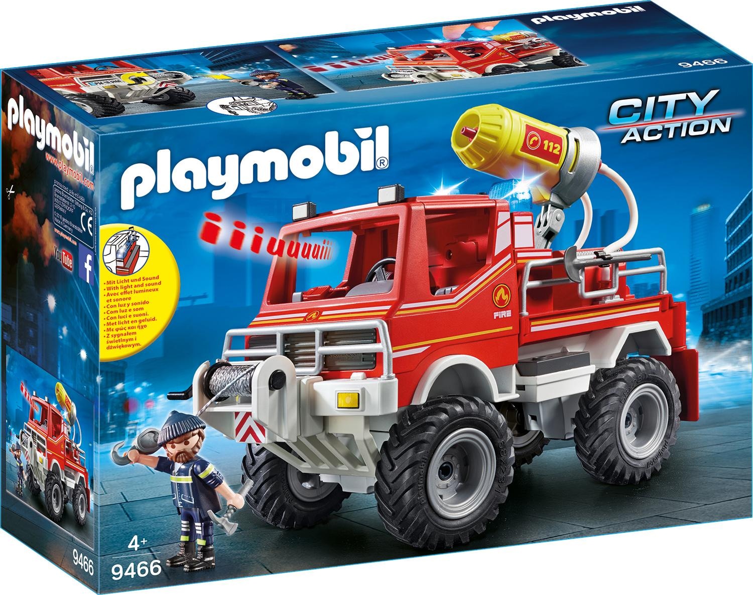 Playmobil® Konstruktions-Spielset »Feuerwehr-Truck (9466), City Action«, Made in Germany kaufen