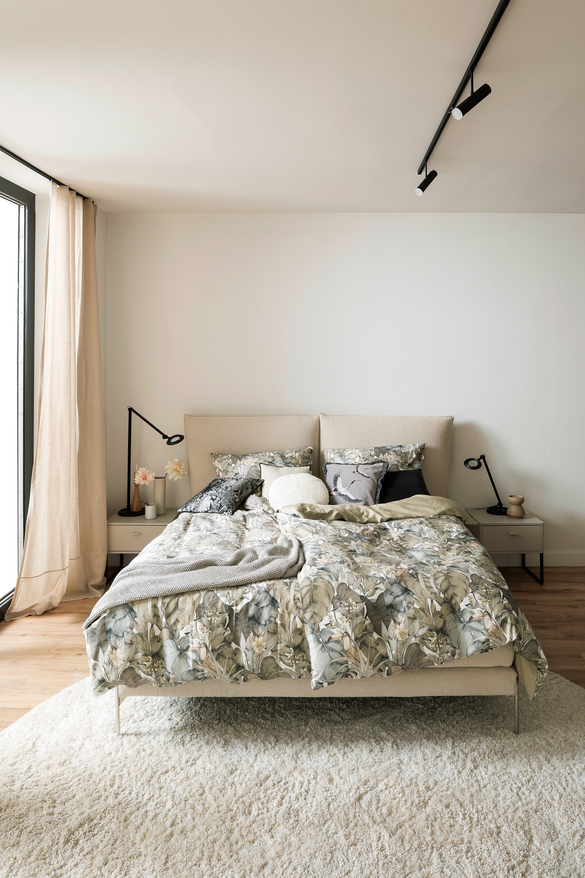 SCHÖNER WOHNEN-Kollektion Linge de lit réversible »Toucan« aus 100% Baumwolle