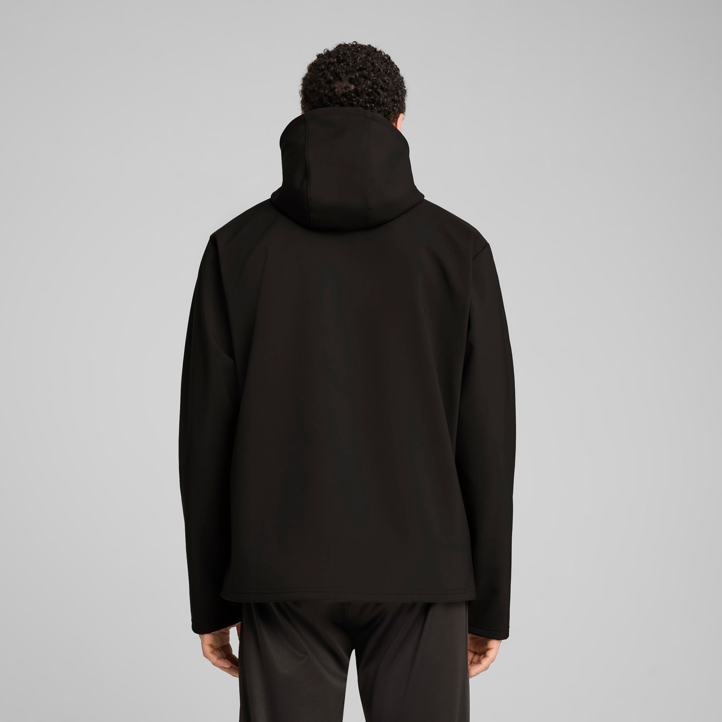 PUMA Softshelljacke »TEAMADDITIONS SOFTSHELL JACKET« mit Kapuze für Fussball und sportliche Aktivitäten, mit Kapuze