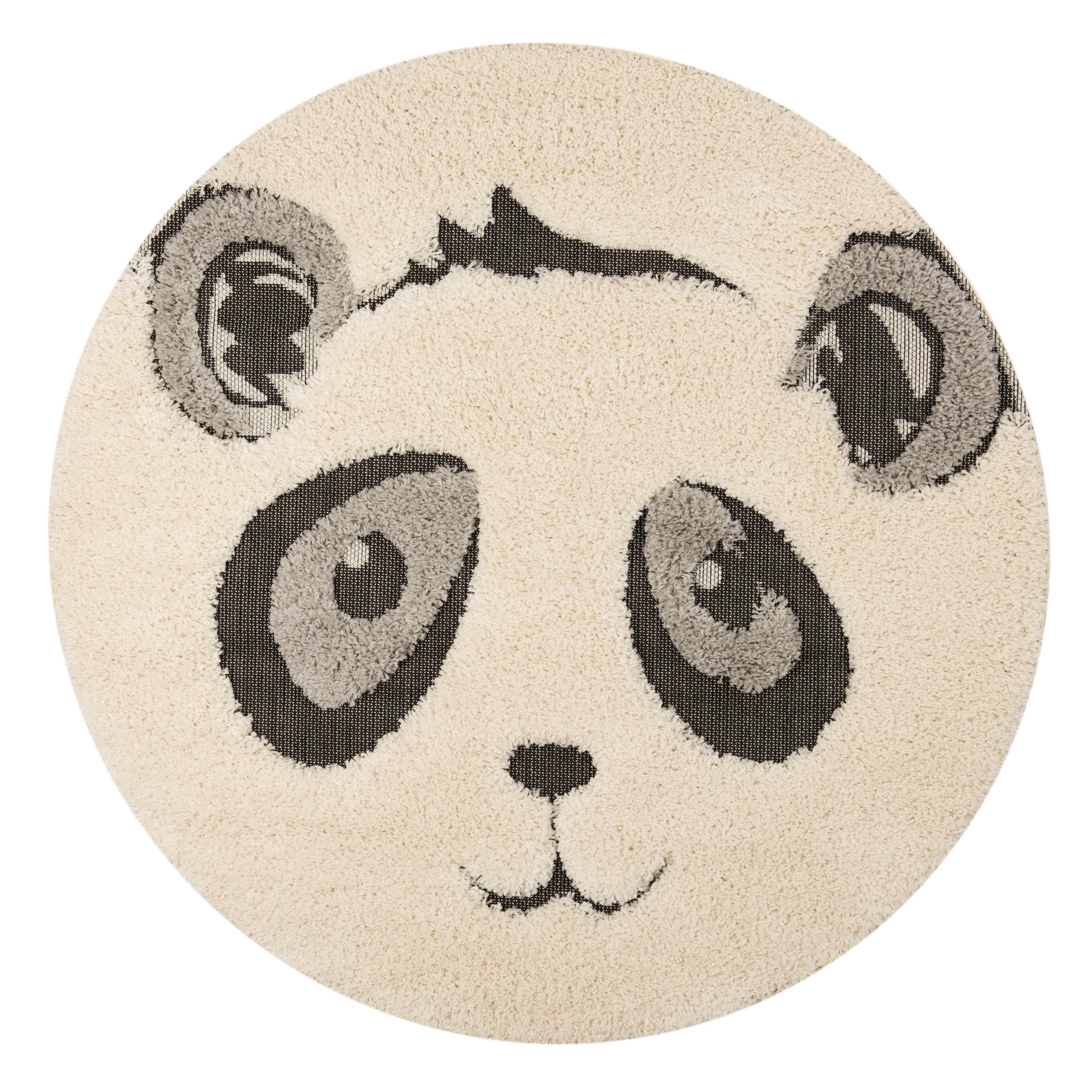 Image of Zala Living Kinderteppich »Panda Pierre«, rund, 22 mm Höhe, Hoch-Tief-Struktur, Spielunterlage bei Ackermann Versand Schweiz