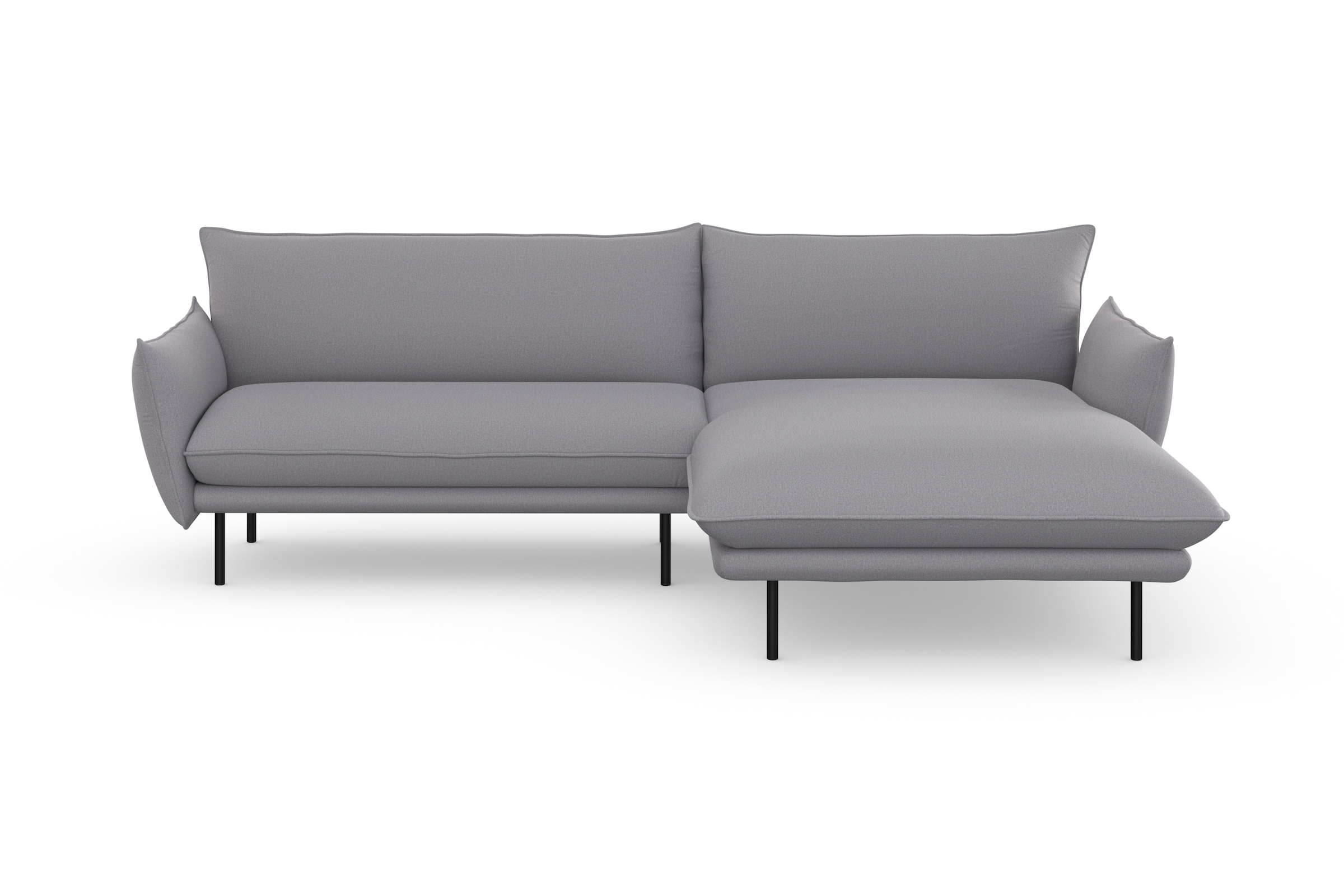 andas Ecksofa »Stine L-Form«, Besonderes Design durch Kissenoptik und Keder, by Morten Georgsen
