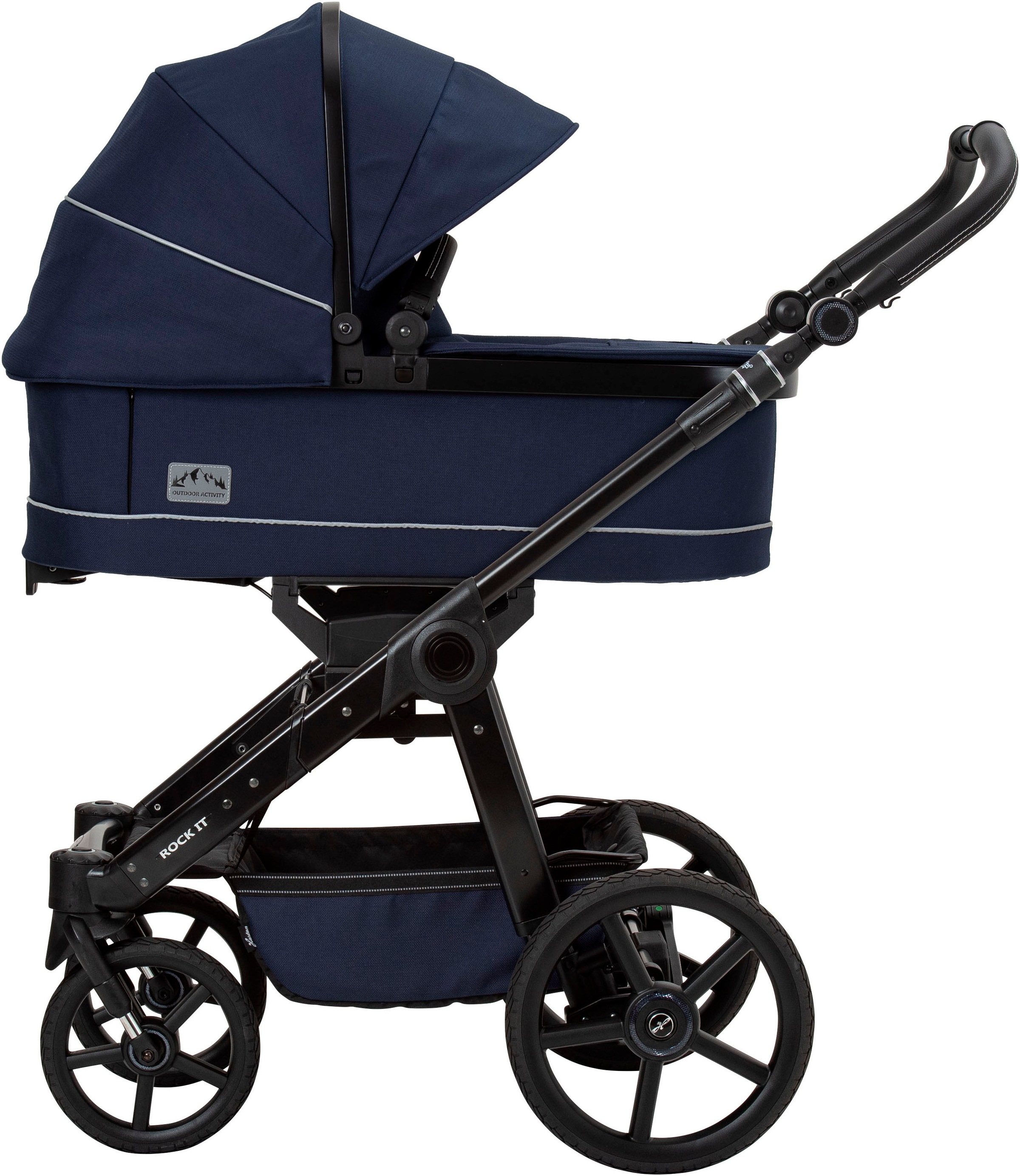 Hartan Kombi-Kinderwagen »Rock it GTR Outdoor mit Handbremse«, Made in Germany