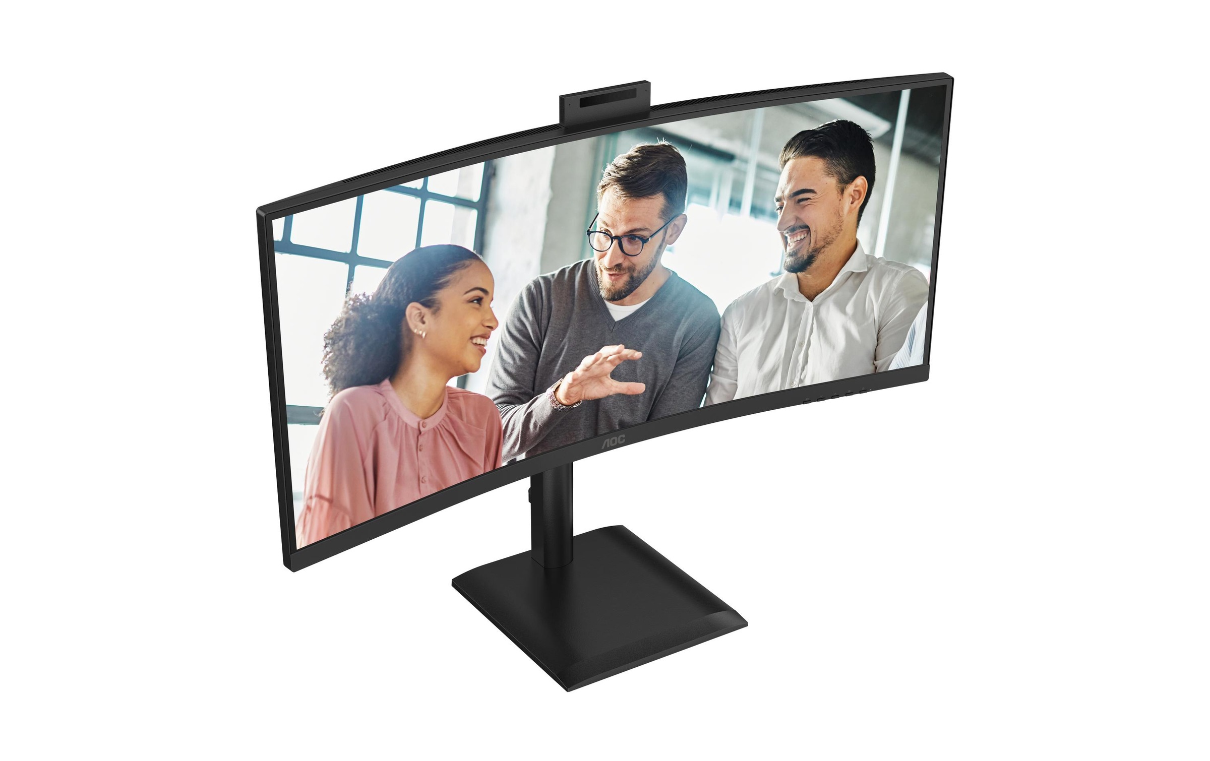 AOC Curved-LED-Monitor »CU34E4CW« 86,36 cm/34 ″  3440 x 1440 px UWQHD 120 Hz