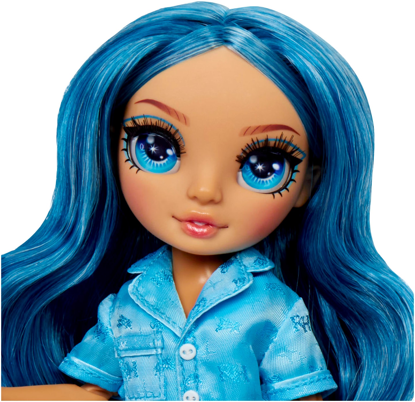 RAINBOW HIGH Anziehpuppe »Junior High PJ Party Fashion Doll Skyler (Blue)«