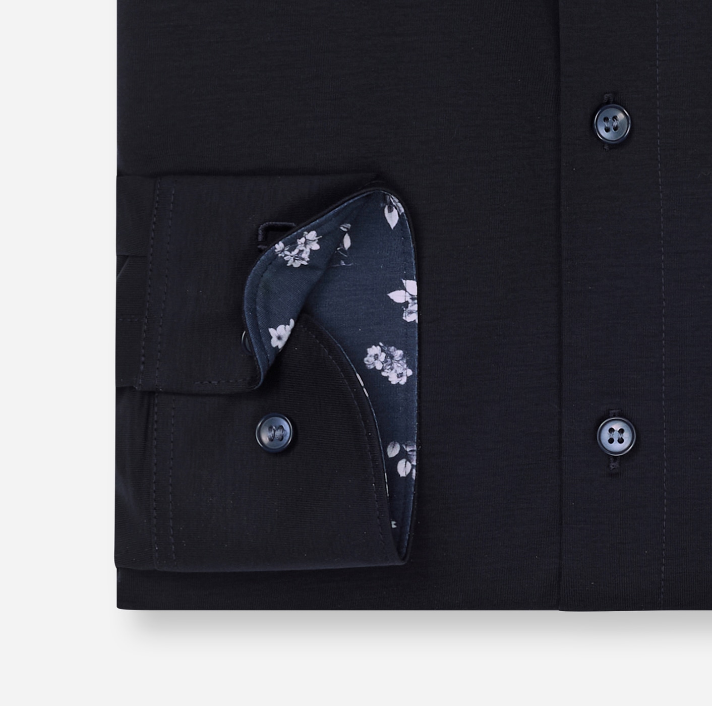 OLYMP Chemise à manches longues »Level Five 24/Seven« chemise business, coupe ajustée, col Kent moderne, jersey