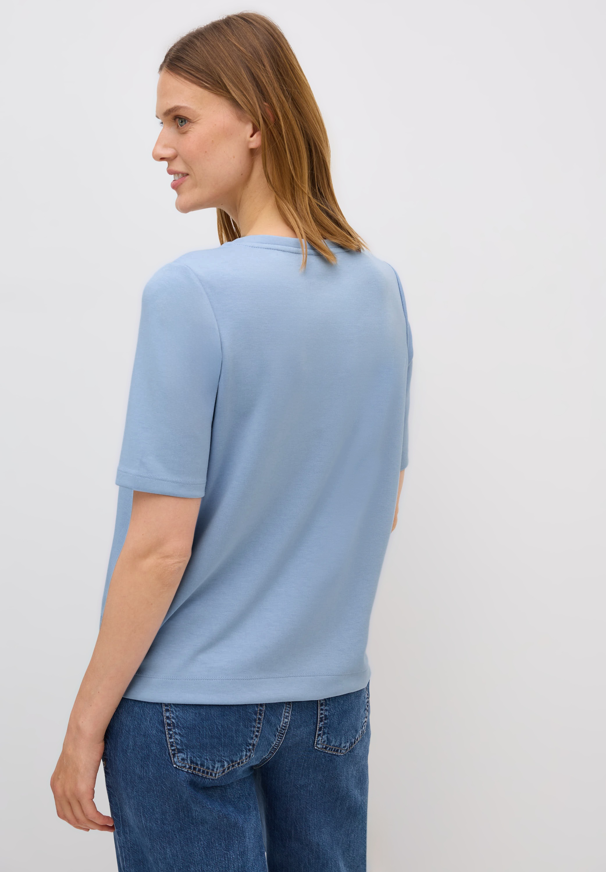 Cecil Sweatshirt, kurzarm, mit Rundhals