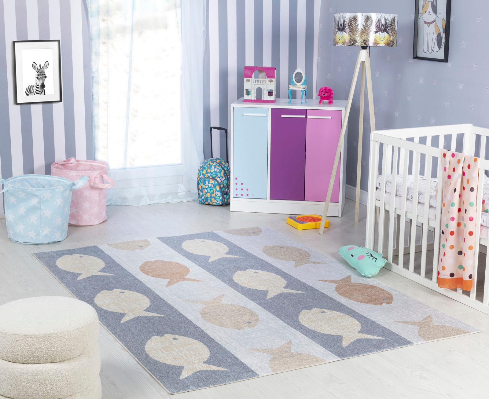 Image of Livabliss Kinderteppich "PEKIN" rechteckig 6 mm Höhe Kids