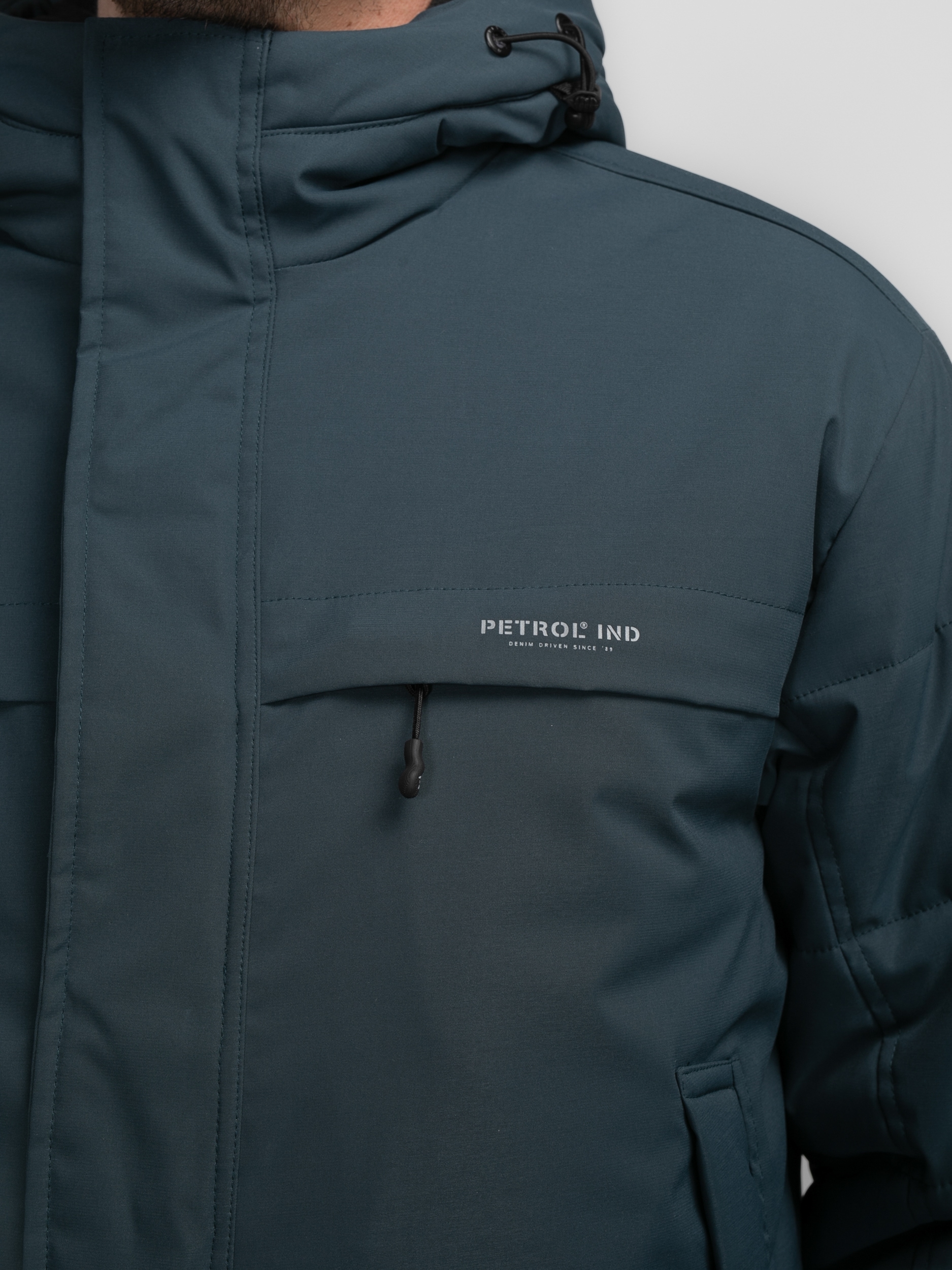 Petrol Industries Parka, mit Kapuze, mit verstellbarer Kapuze