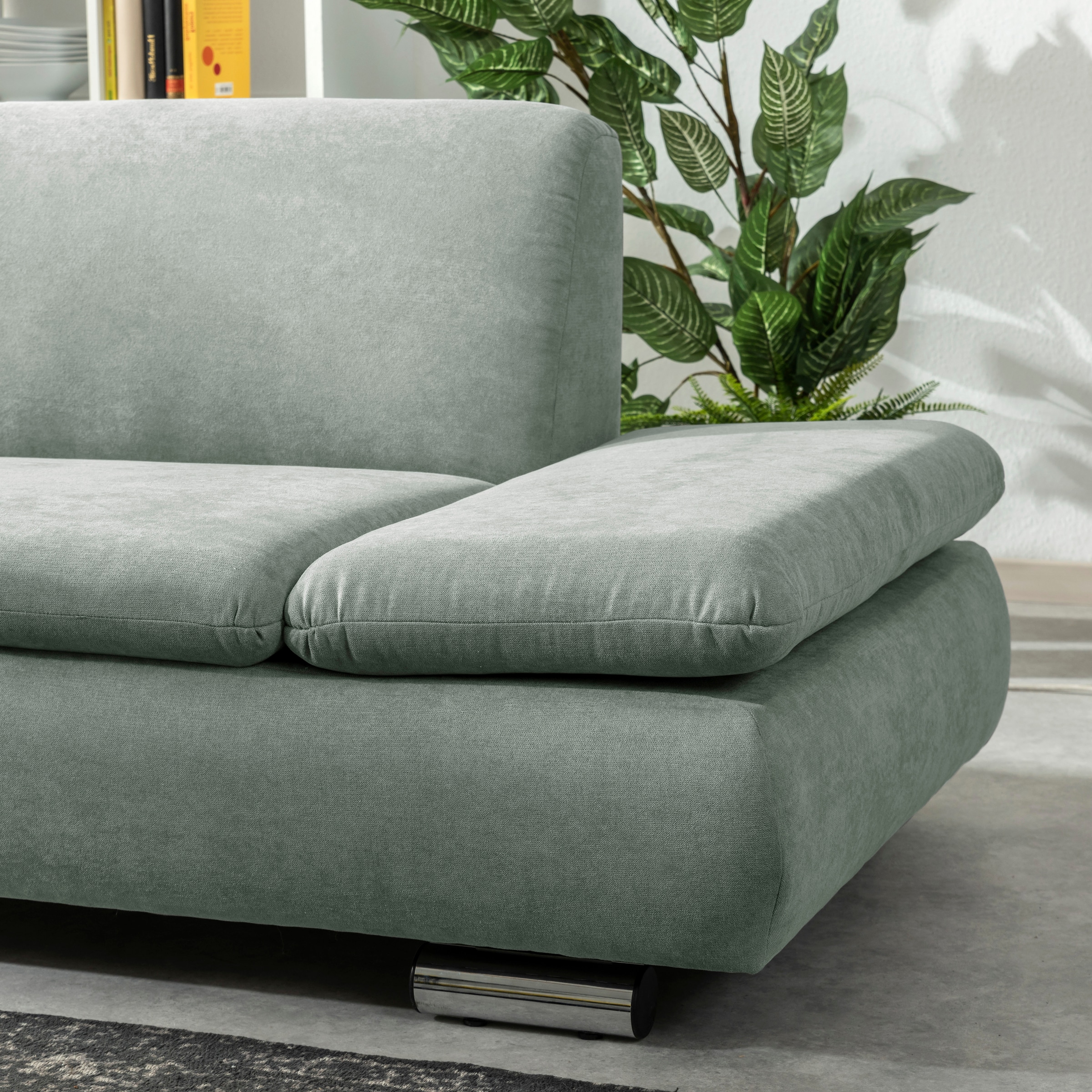 Max Winzer® Ecksofa »Toulouse modern und bequem, aktuelles Design, hoher Sitzkomfort«, mit klappbaren Armlehnen, Breite 271 cm