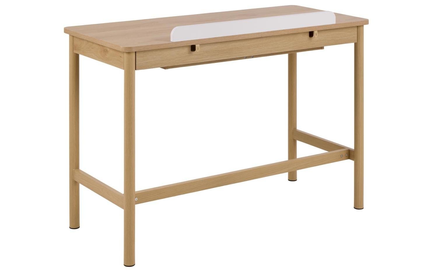 AC Design Schreibtisch »Alpena, Arbeitstisch, Bürotisch, Tisch« Breite 120 cm, skandinavischer Stil, Holzoptik, beige, Schublade, FSC™