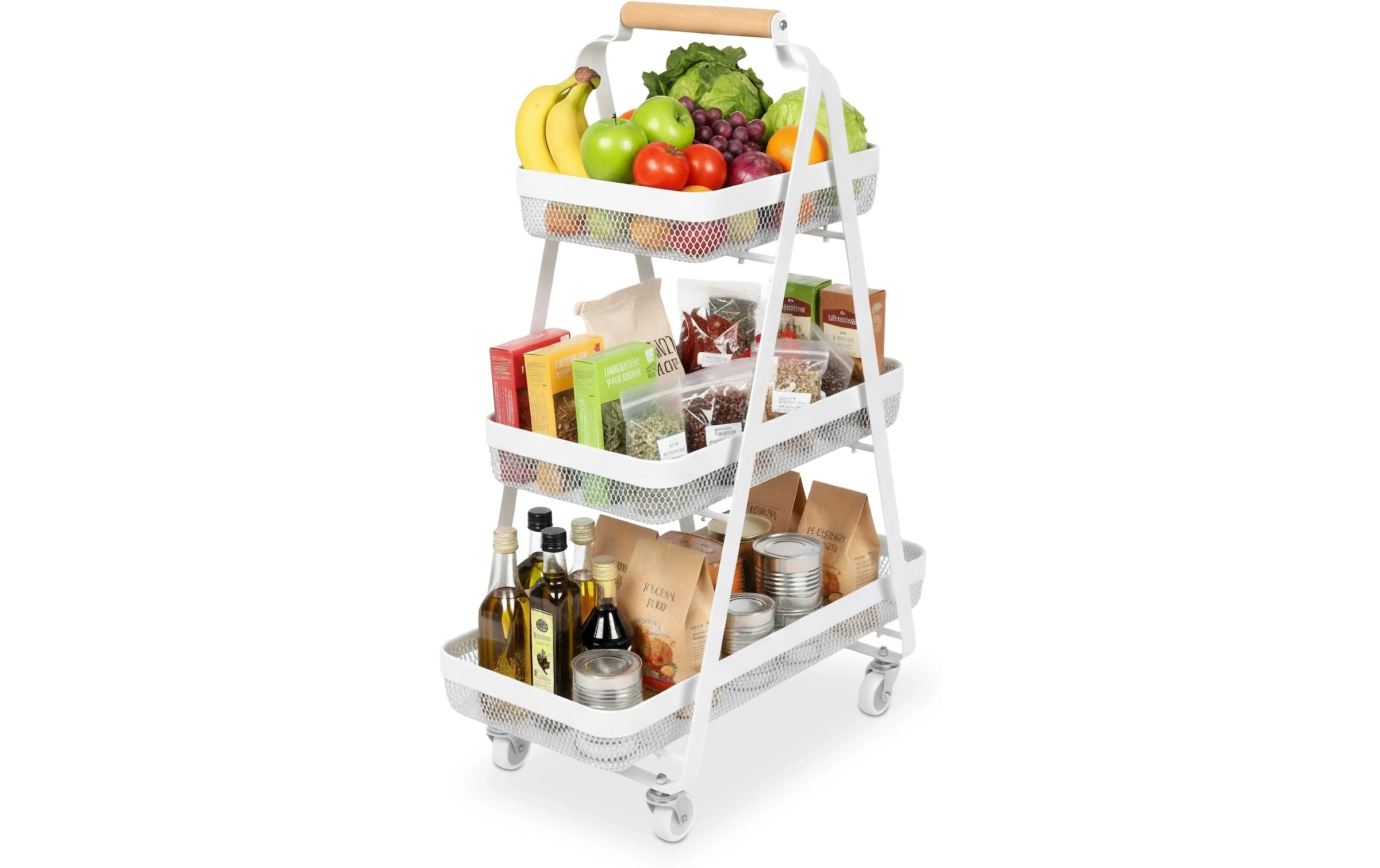 relaxdays Chariot de cuisine »84.5 x 57 x 31 cm«