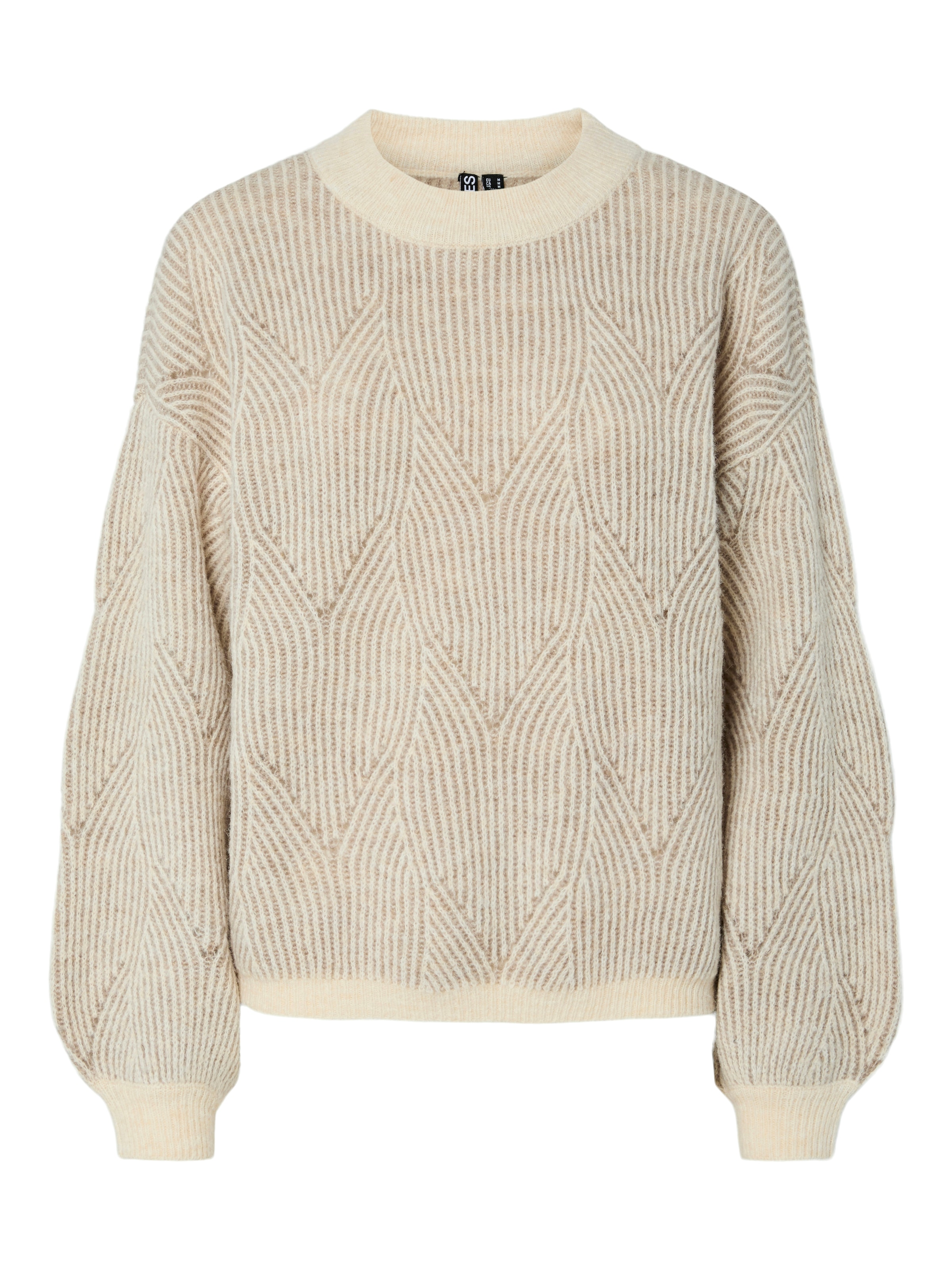 pieces Pull à col rond »PCJENNA LS O-NECK KNIT NOOS BC«