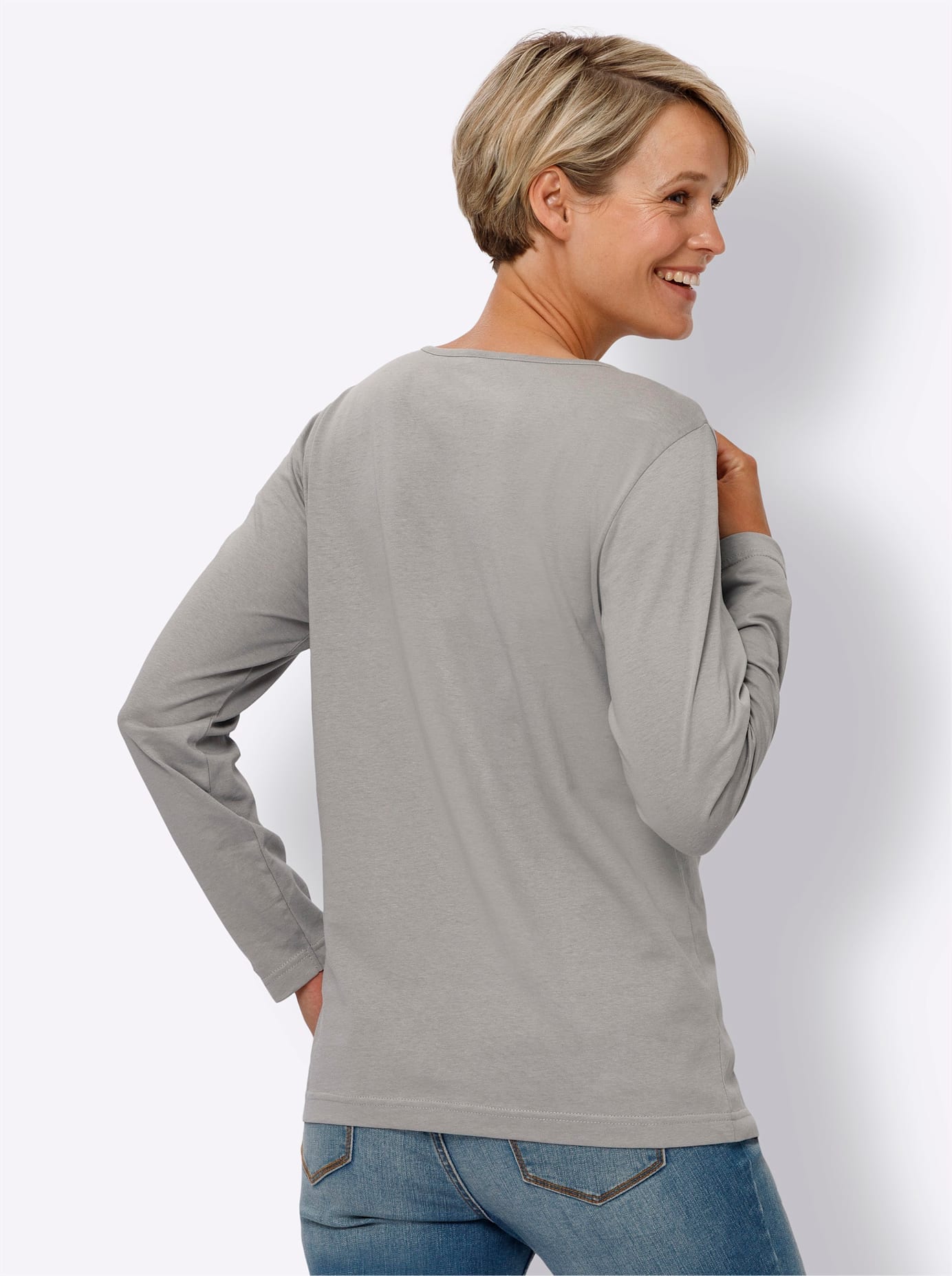 Classic Basics Langarmshirt »Langarm-Shirt«, (1 tlg.)