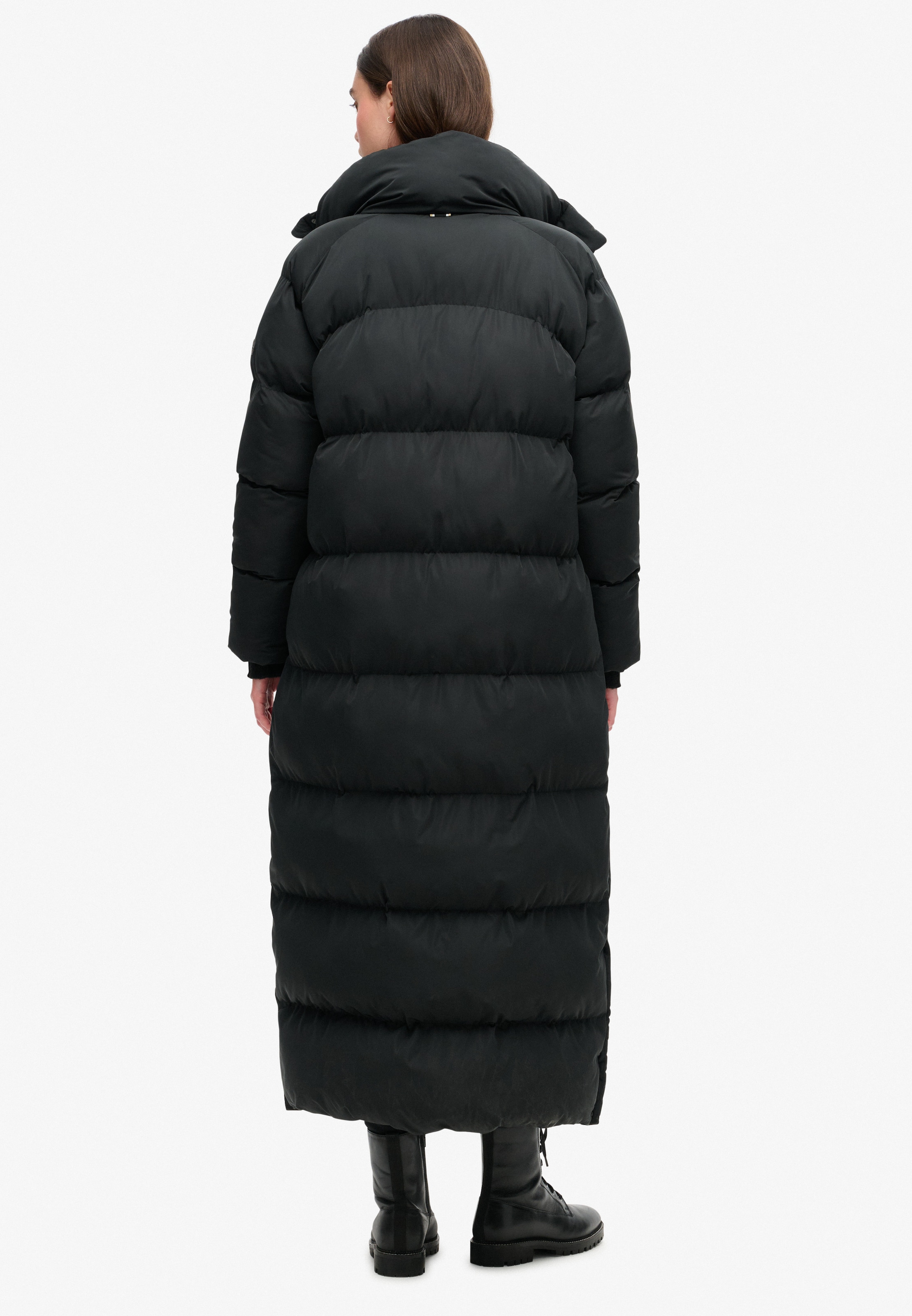 Superdry Veste matelassée »MAXI LONGLINE PUFFER JACKET« mit Kapuze