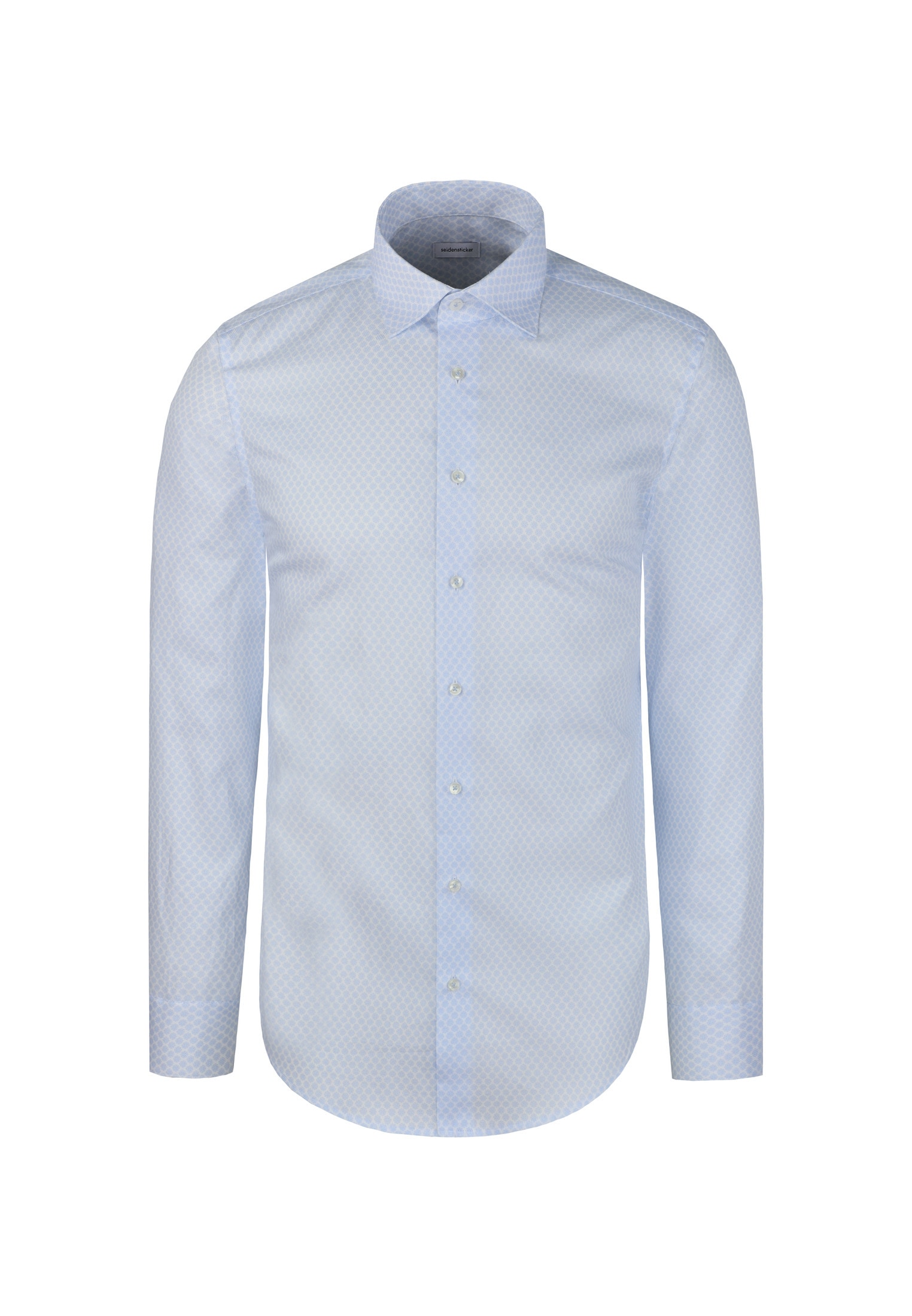 seidensticker Businesshemd »Schwarze Rose« Shaped 1/1 Kentkragen Druck