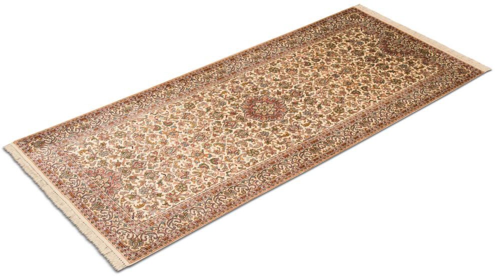 Image of morgenland Läufer »Kaschmir Seide Teppich handgeknüpft braun«, rechteckig, 5 mm Höhe bei Ackermann Versand Schweiz