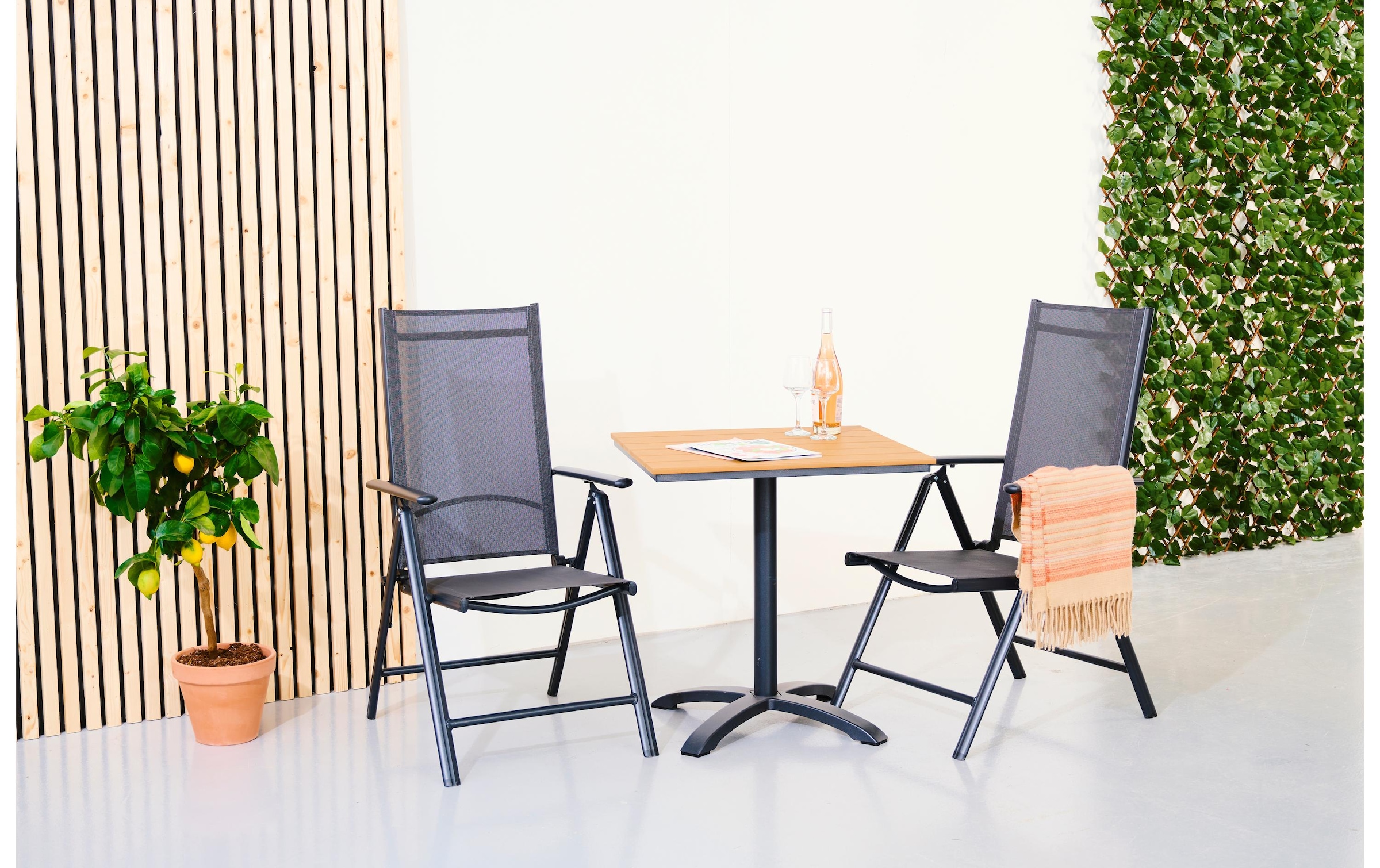 Schou Gartenstuhl »Liv 6 Positionen« () Verstellbarer Gartenstuhl