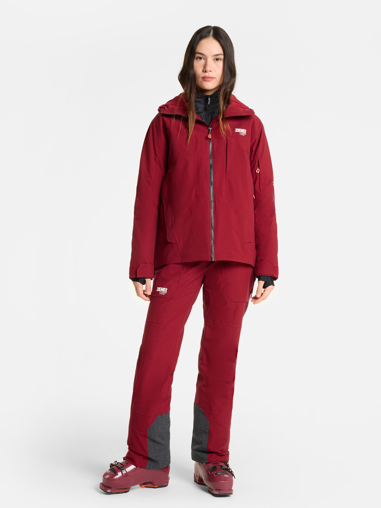 Ziener Veste de ski »RAYKA-Z AQUASHIELD® DAMEN« imperméable, coupe-vent, respirant, ouatine en laine