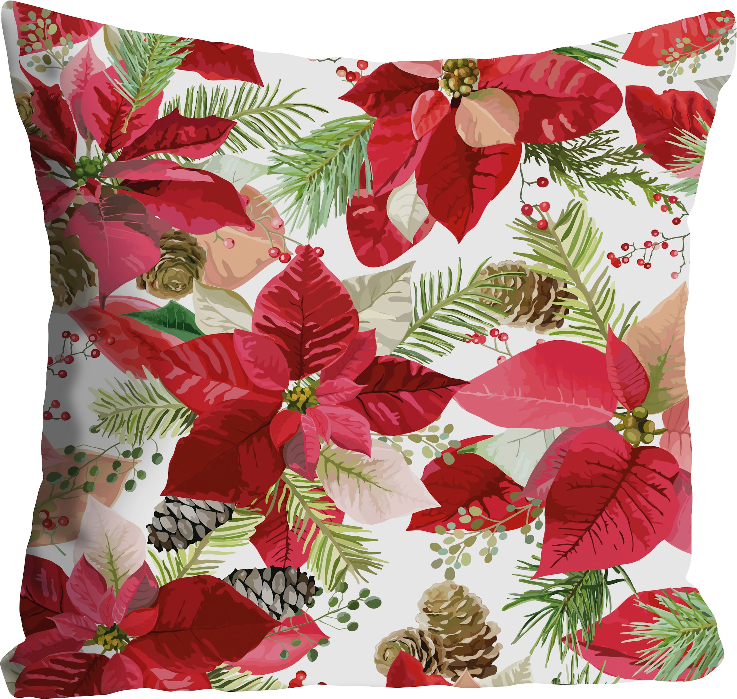 queence Dekokissen »Demi« Kissenhülle ohne Füllung, 1 Stück