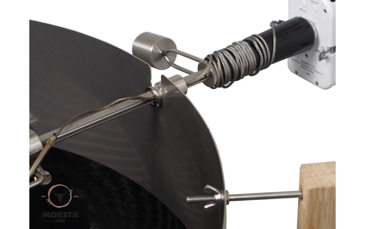 Grillplattenaufsatz »Grillaufsatz Rotisserie Ø 57 cm«, Edelstahl