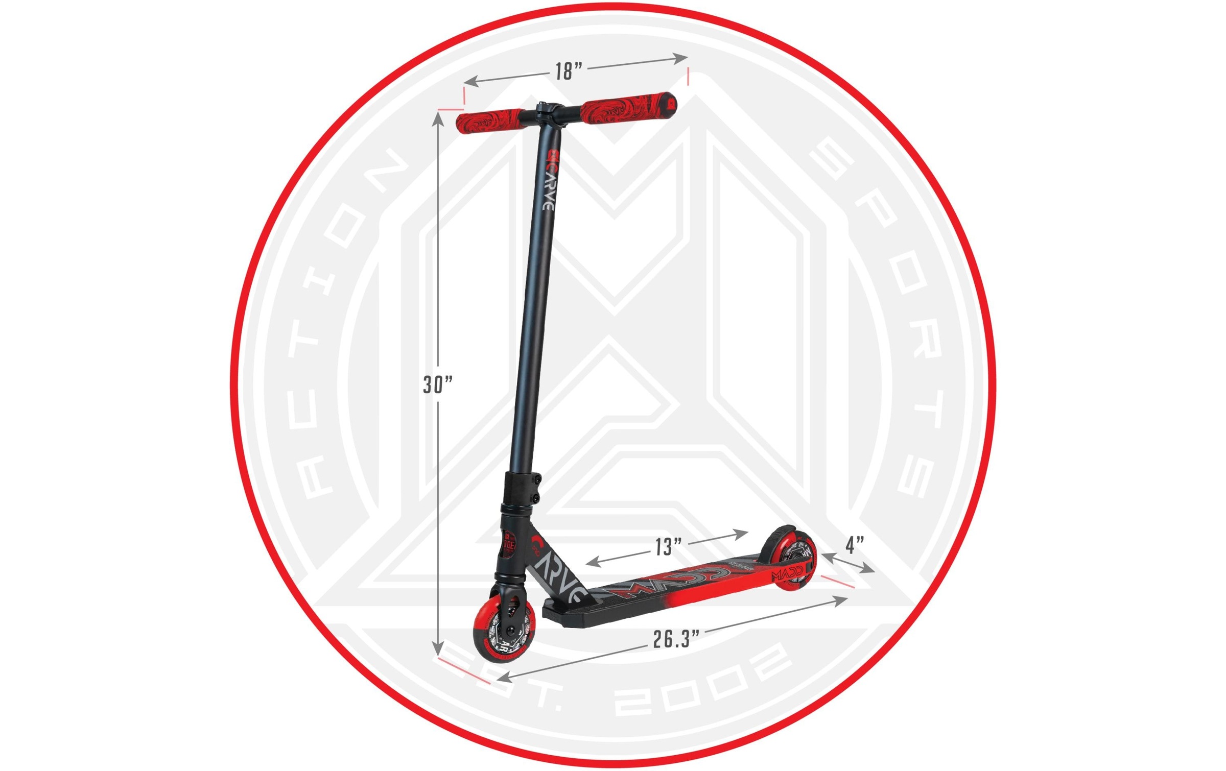 Madd Gear ® Scooter »Scooter Carve Pro X Blau«