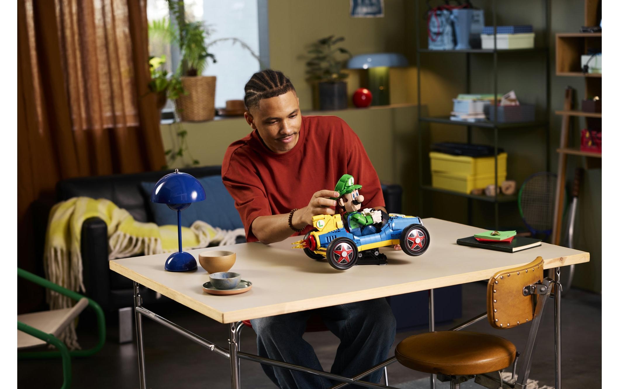 LEGO® Konstruktionsspielsteine »Mario Kart: Luigi & Turboflitzer (72050), LEGO Super Mario« Made in Europe