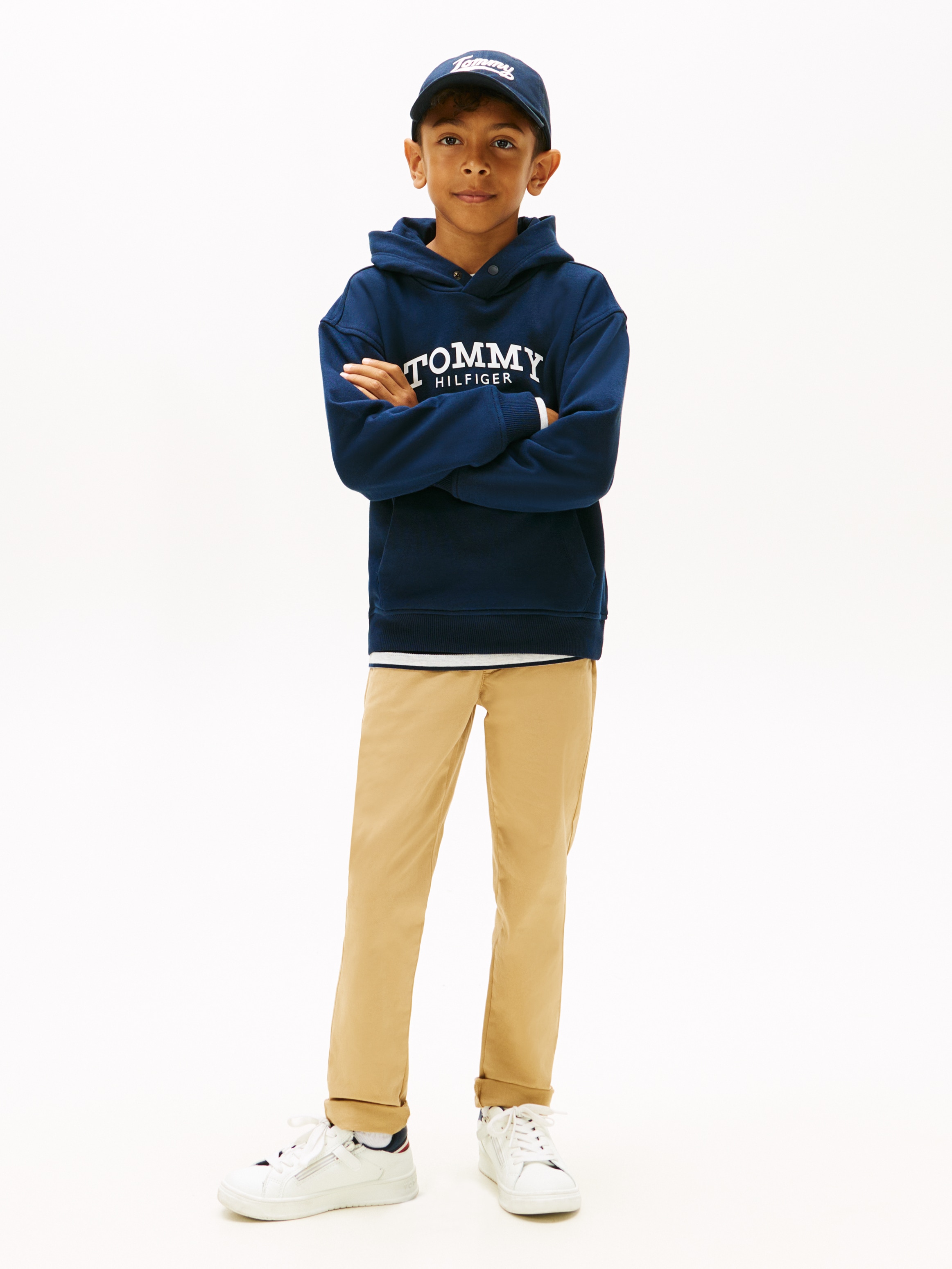 Tommy Hilfiger Kapuzensweatshirt , Regular fit, für Kinder bis 16 Jahre
