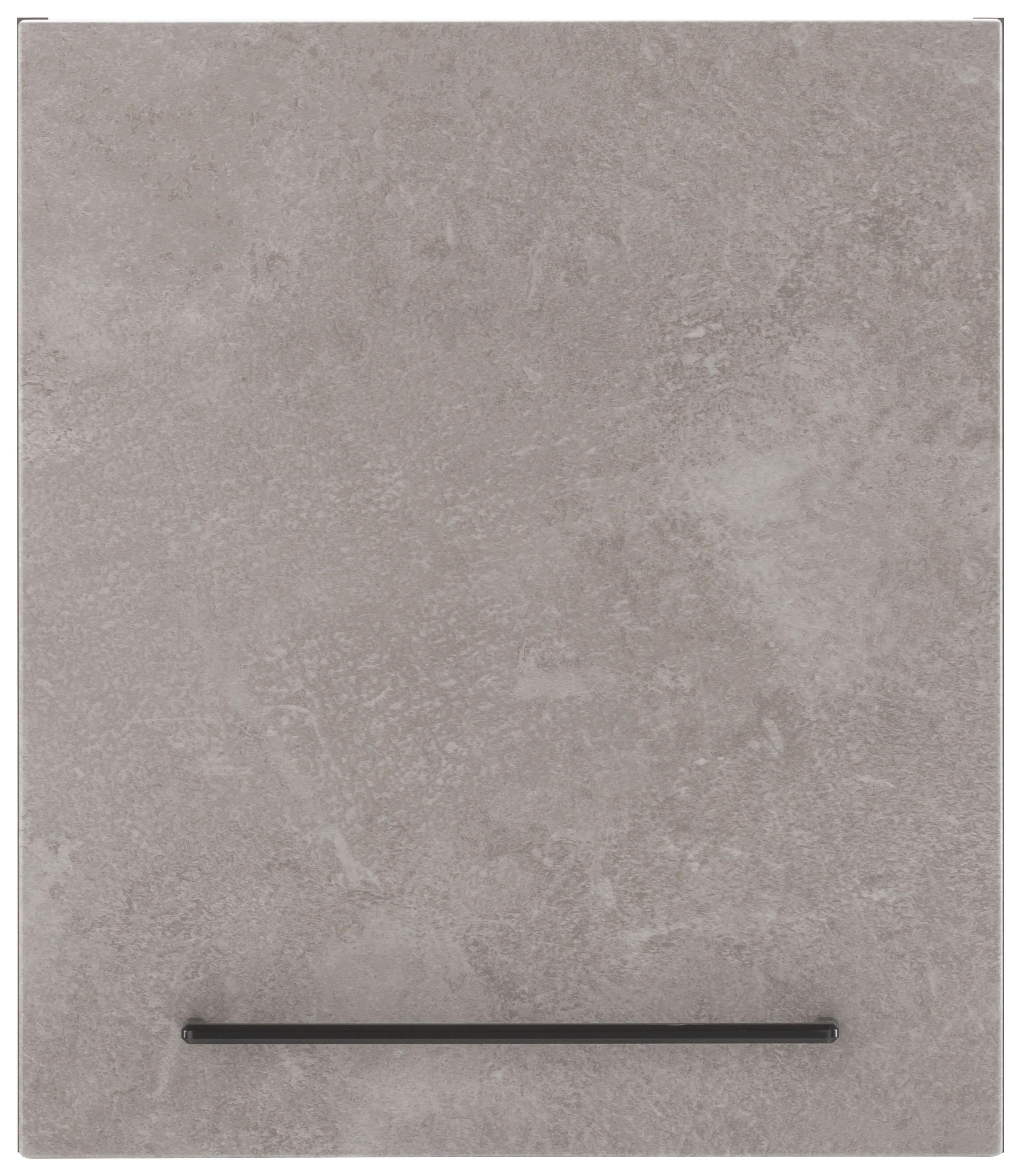 ♕ HELD MÖBEL Hängeschrank versandkostenfrei breit, Front cm schwarzer hoch, auf 50 MDF »Tulsa«, Metallgriff, 57 cm 1 Tür