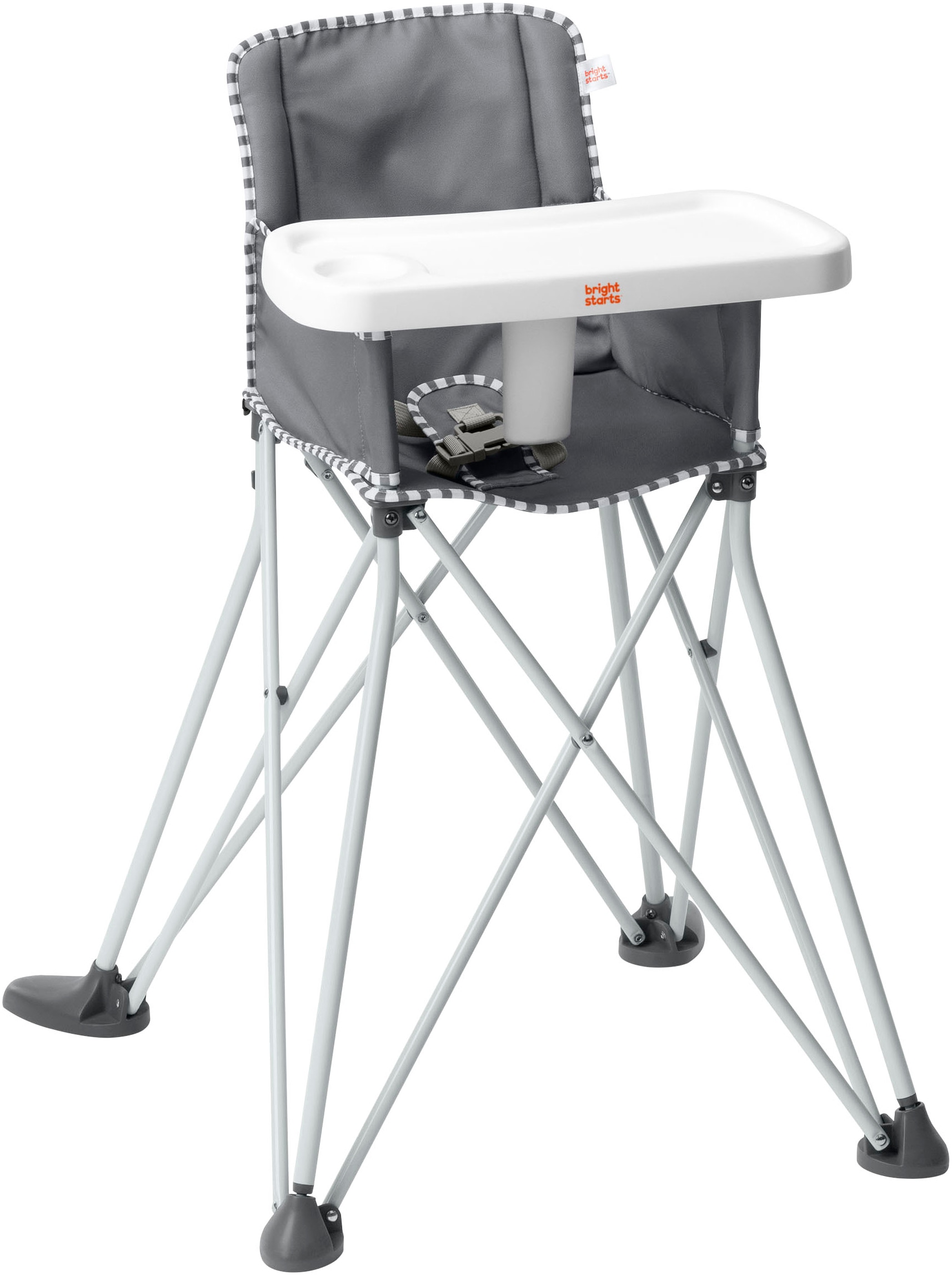 Image of ingenuity Hochstuhl "Pop ‘N Dine Portable High Chair - Grau" () ideal für Unterwegs