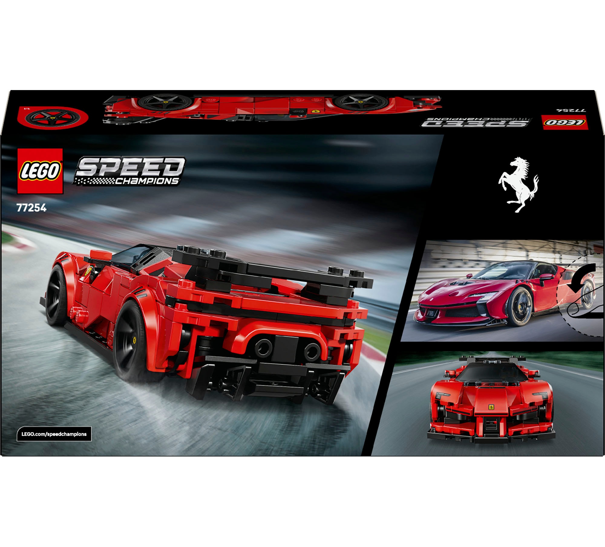 LEGO® Pions de construction »Ferrari SF90 XX Stradale Sportwagen (77254), LEGO Speed Champions« Made in Europe