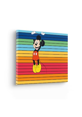 Leinwandbild »Mickey Band of Color«, (1 St.)