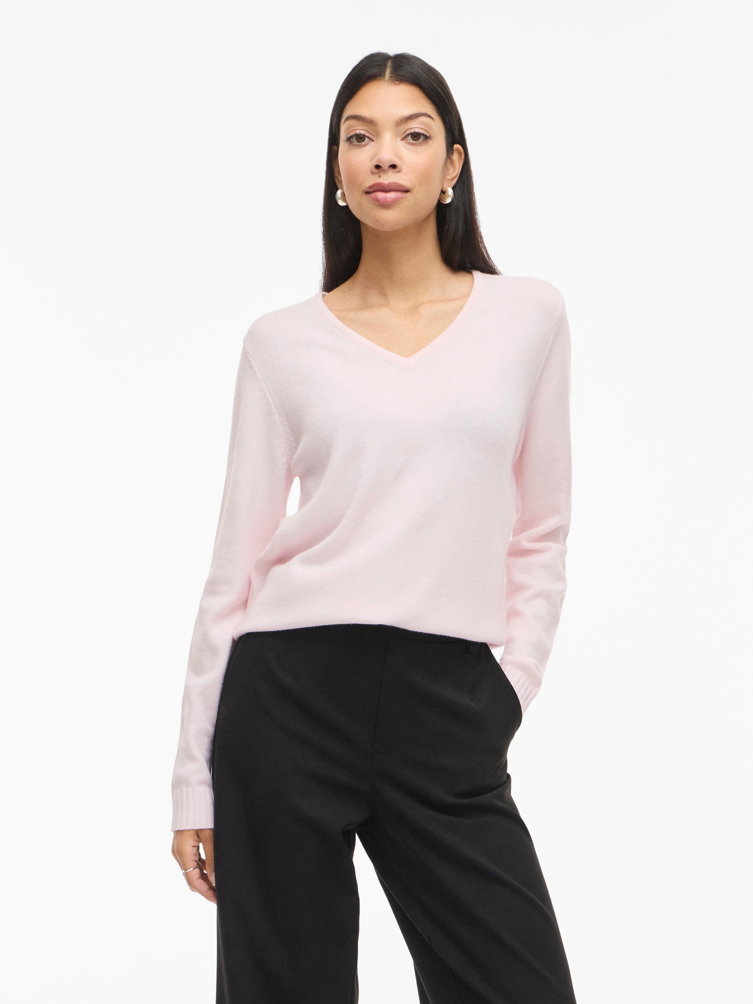 Vila Pull col V »VIRIL V-NECK L/S  KNIT TOP - NOOS«