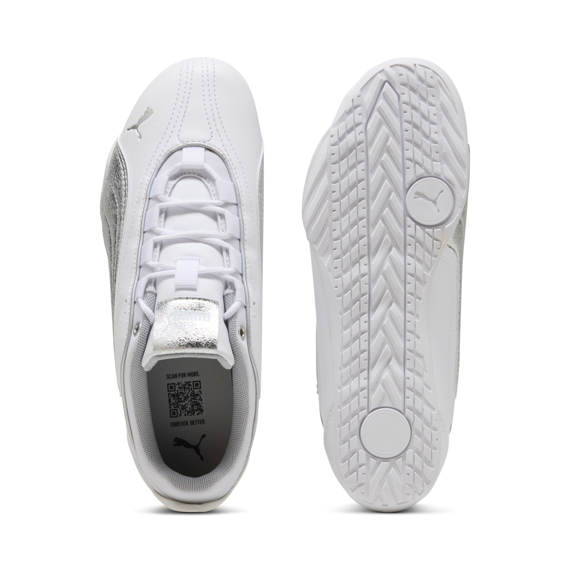 PUMA Sneakers »CATCH SOLEIL METALLIC WHISPER«  für sportlichen Look, mit Gummi-Laufsohle, mit Schnürung