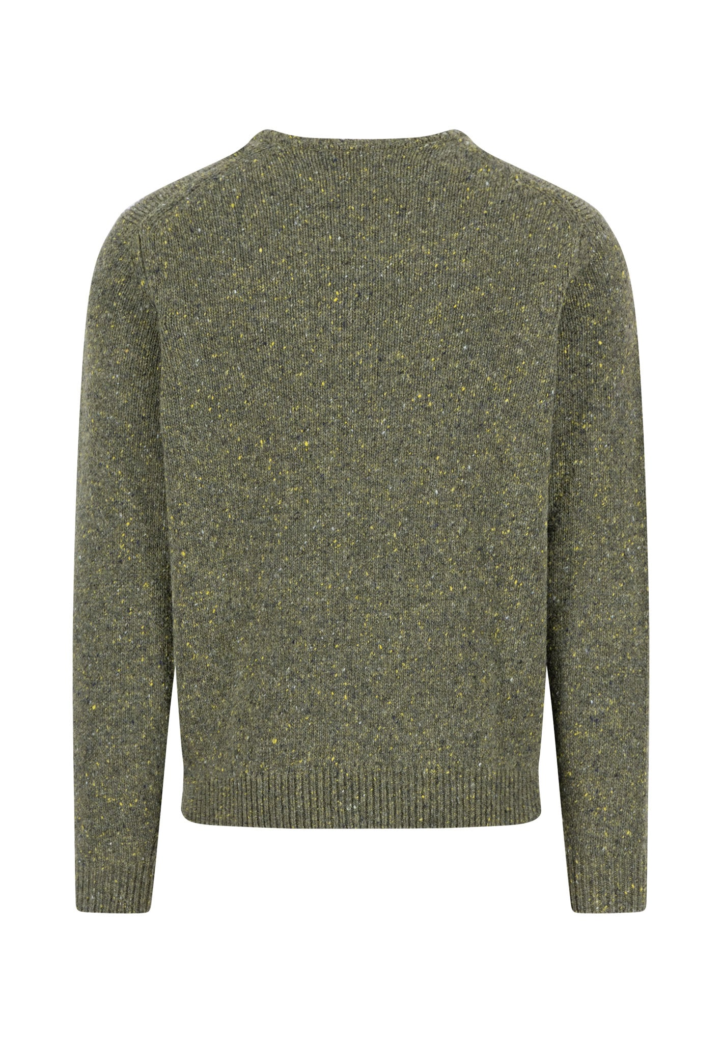 FYNCH-HATTON Strickpullover meliert, mit Rundhals