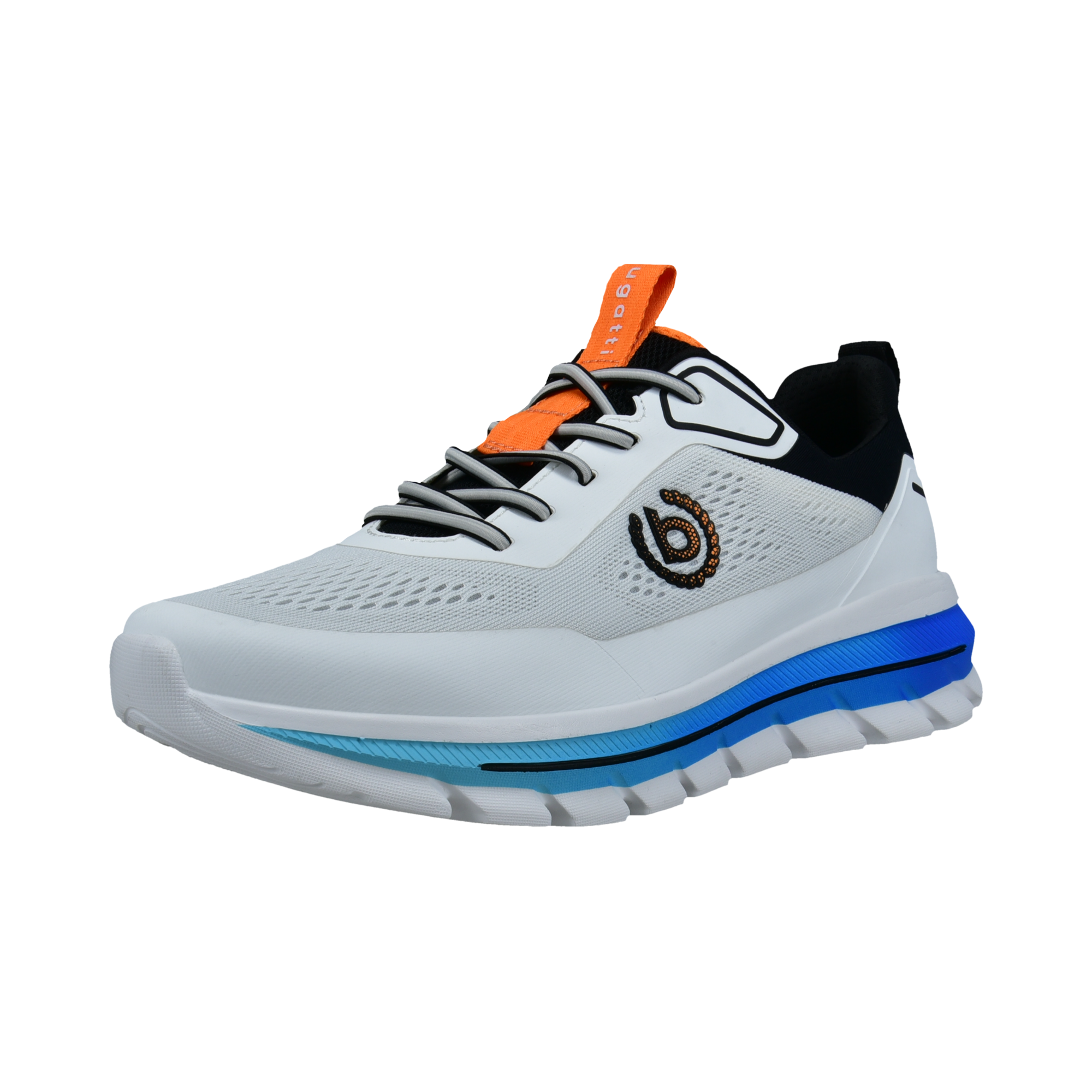 bugatti Sneaker  Freizeitschnürer, Halbschuh im Materialmix