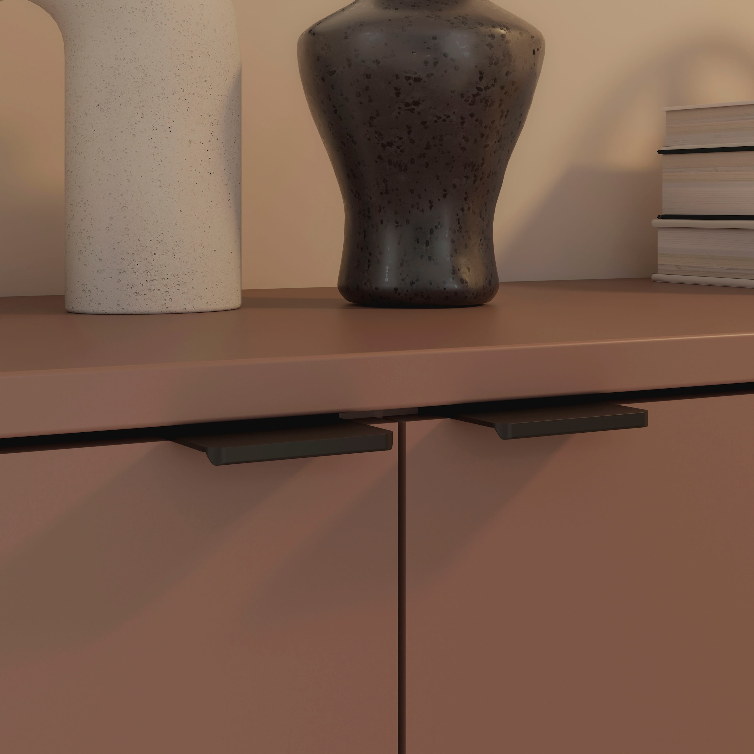 FORTE »Ganymede« Buffet, rangement, tiroir; poignées métal, 4 décors, largeur 119,8cm