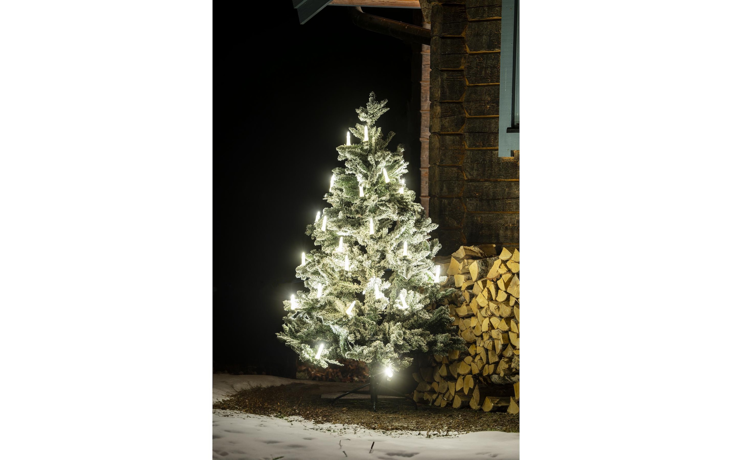 KONSTSMIDE Guirlande lumineuse LED »mit Topbirnen 3,6 V«