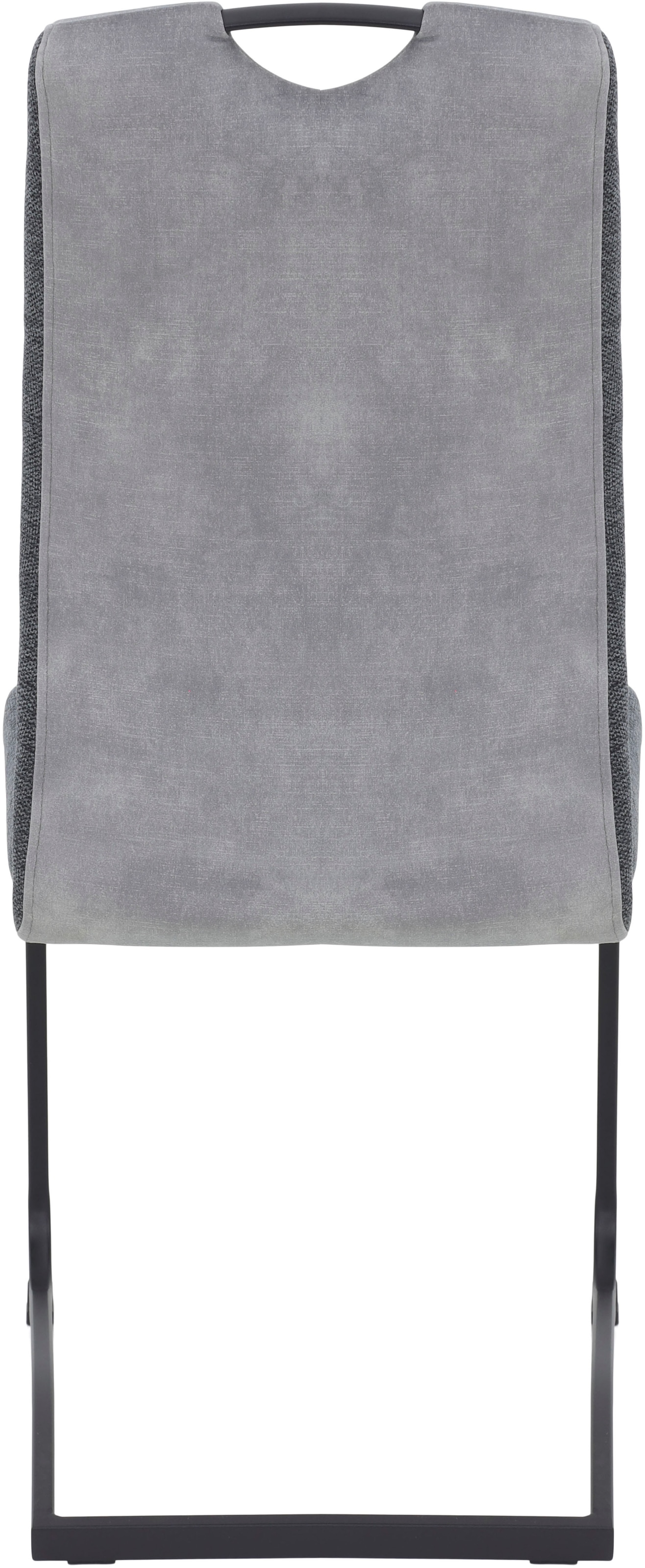 HELA Chaise cantilever »RIGA« (Set) 2 cuisFreischwinger,Vierkantrohrgestell,mit Griff,Stoffkombination