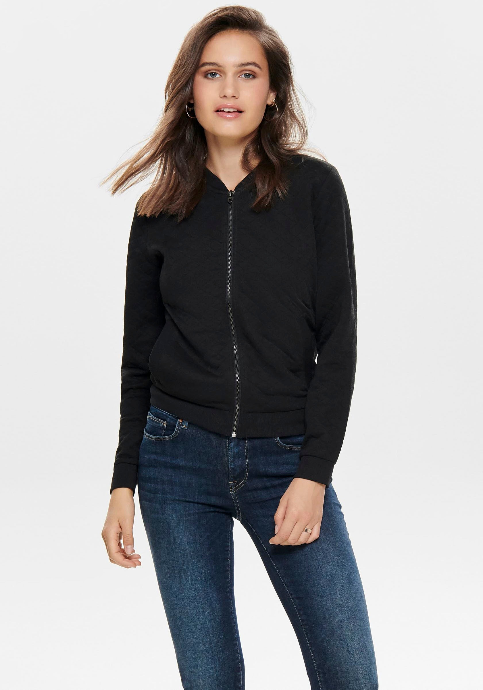 Image of Only Sweatjacke »ONLJOYCE BOMBER« bei Ackermann Versand Schweiz